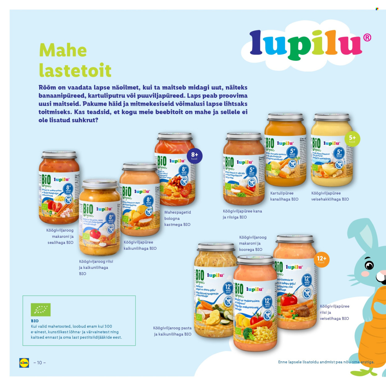 Lidl kliendileht - Lupilu