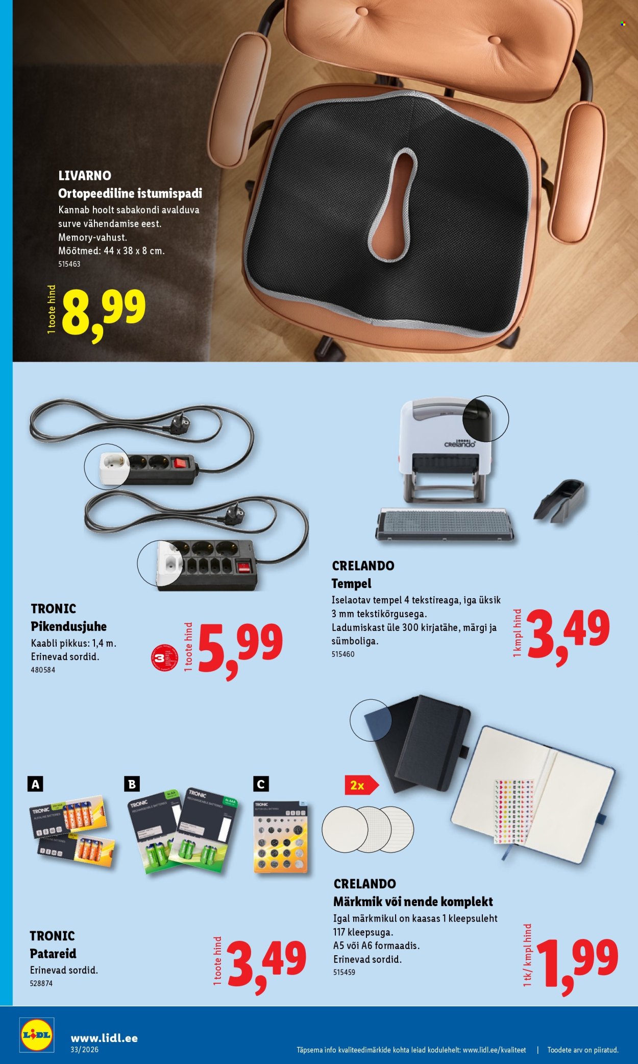 Lidl kliendileht (10.08 - 16.08.2026)