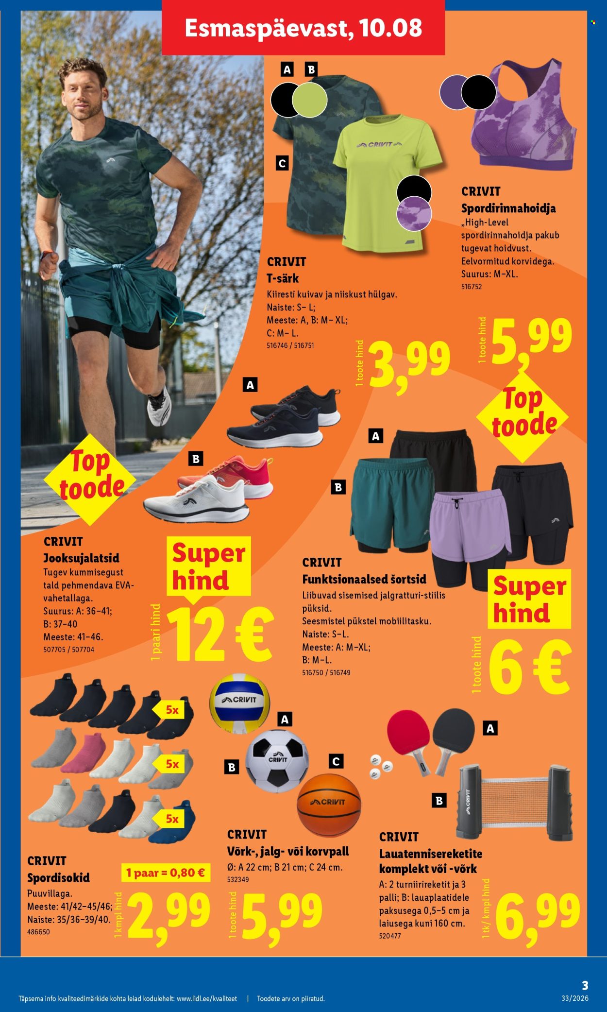 Lidl kliendileht (10.08 - 16.08.2026)
