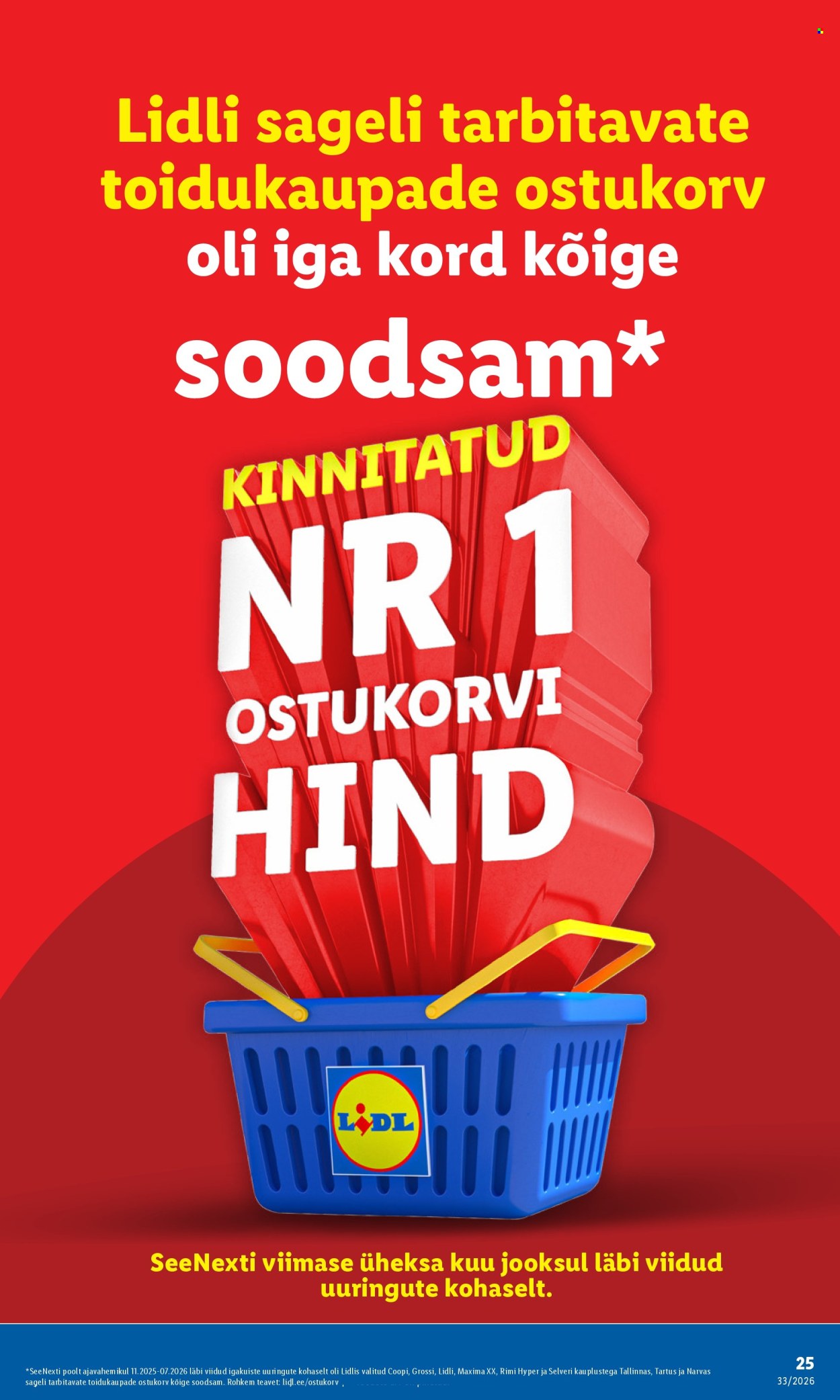 Lidl kliendileht (10.08 - 16.08.2026)