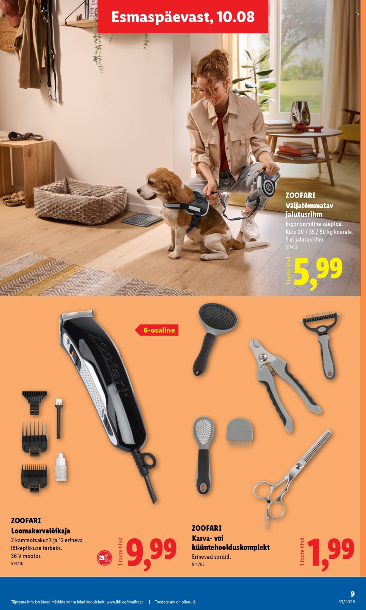Lidl kliendileht (10.08 - 16.08.2026)
