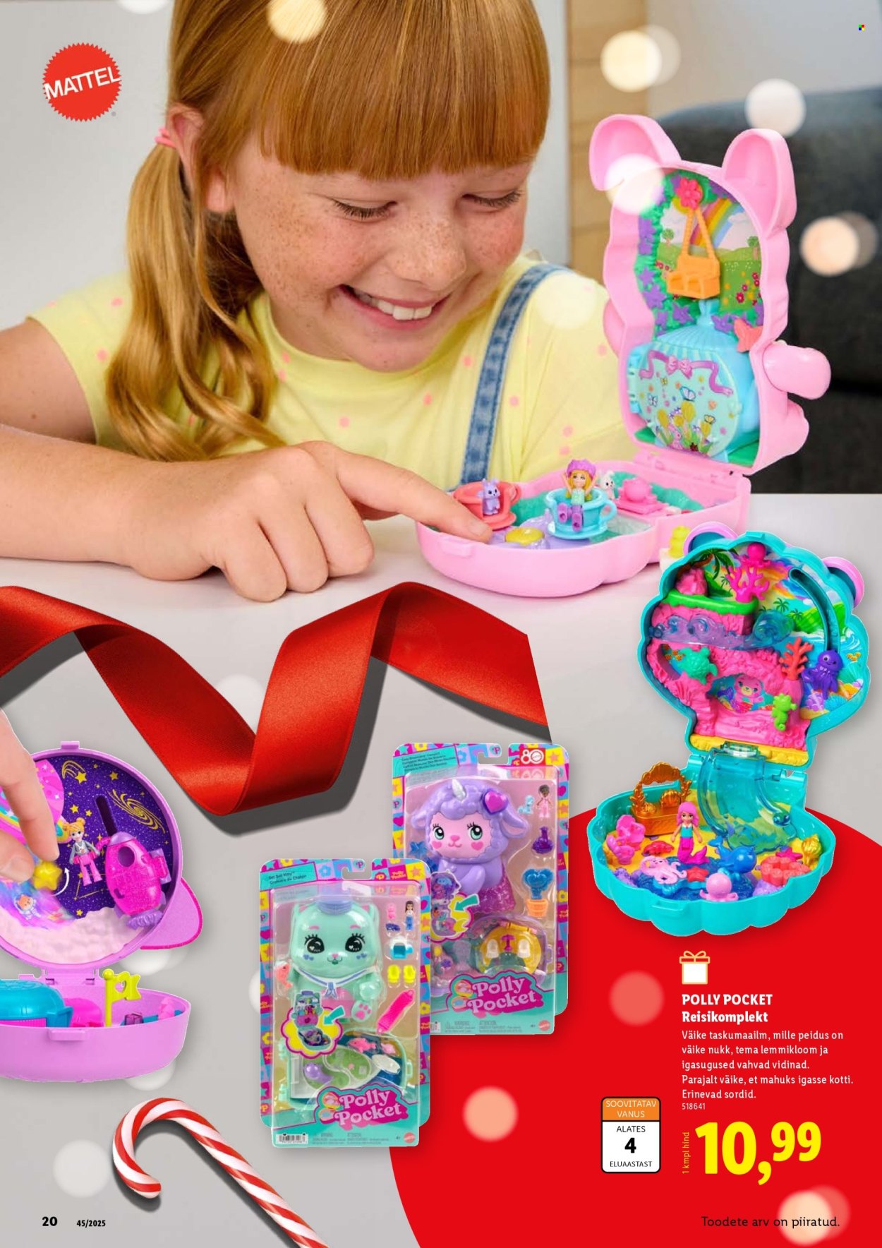 Lidl kliendileht - Mänguasjade kataloog Jõulud 2025