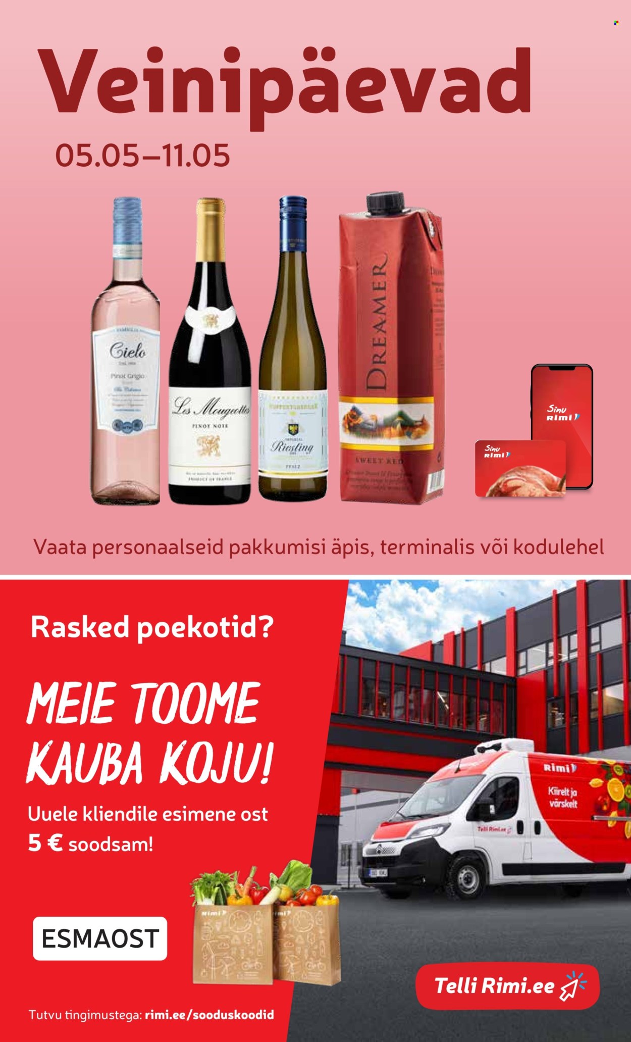 Rimi kliendileht - Rimi joogikataloog (28.04 - 25.05.2026)