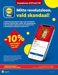 Lidl kliendileht - Allahindluste tormijooks (27.07 - 2.08.2026)