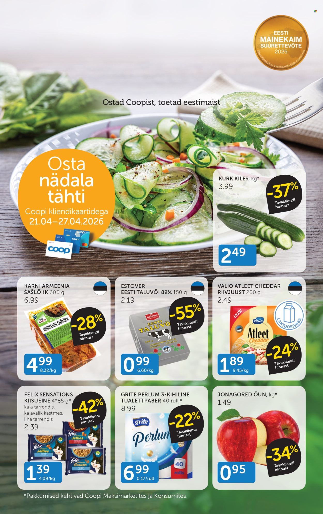 Coop kliendileht (21.04 - 27.04.2026)