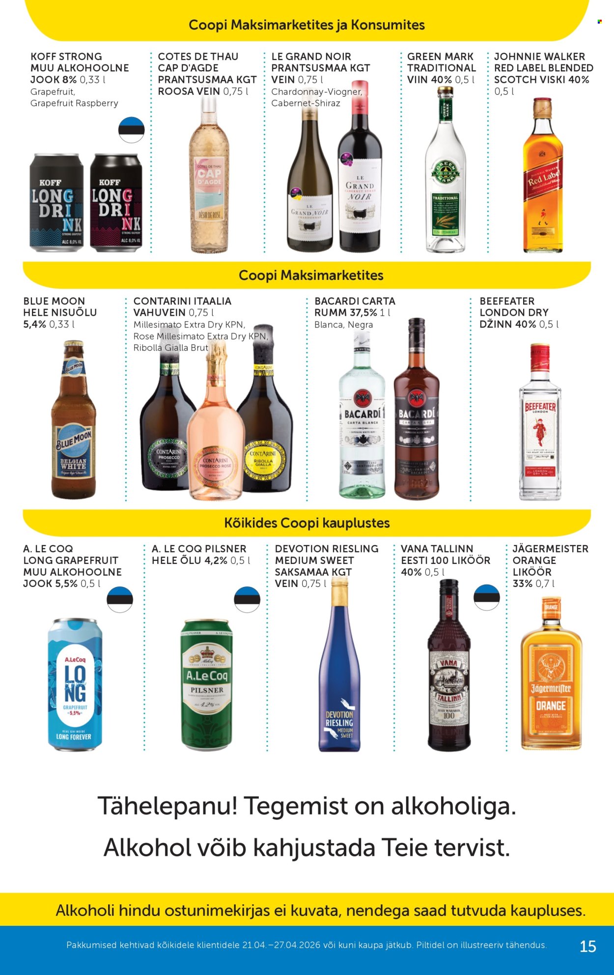 Coop kliendileht (21.04 - 27.04.2026)