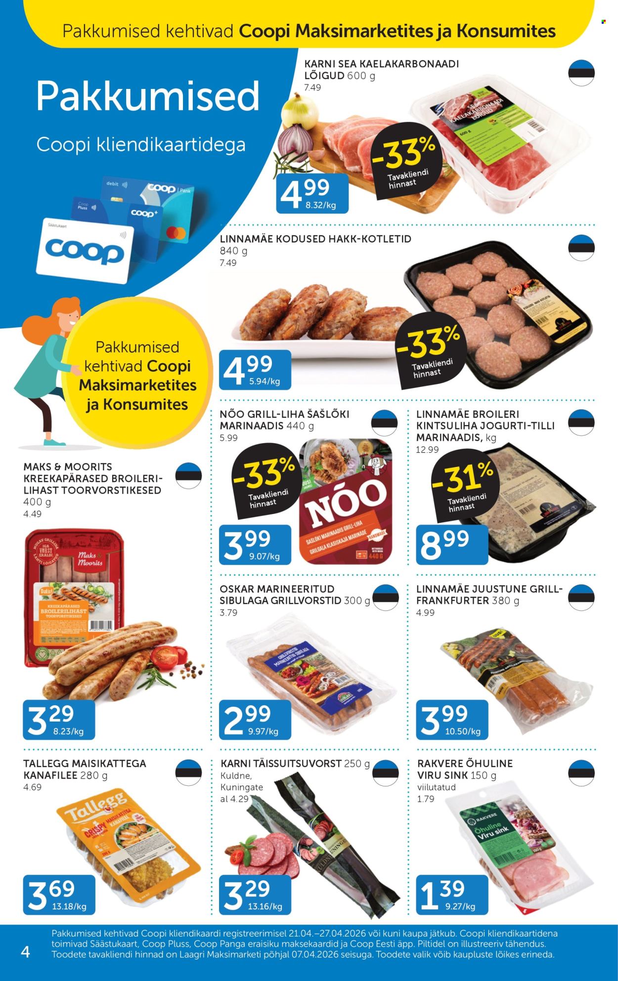 Coop kliendileht (21.04 - 27.04.2026)