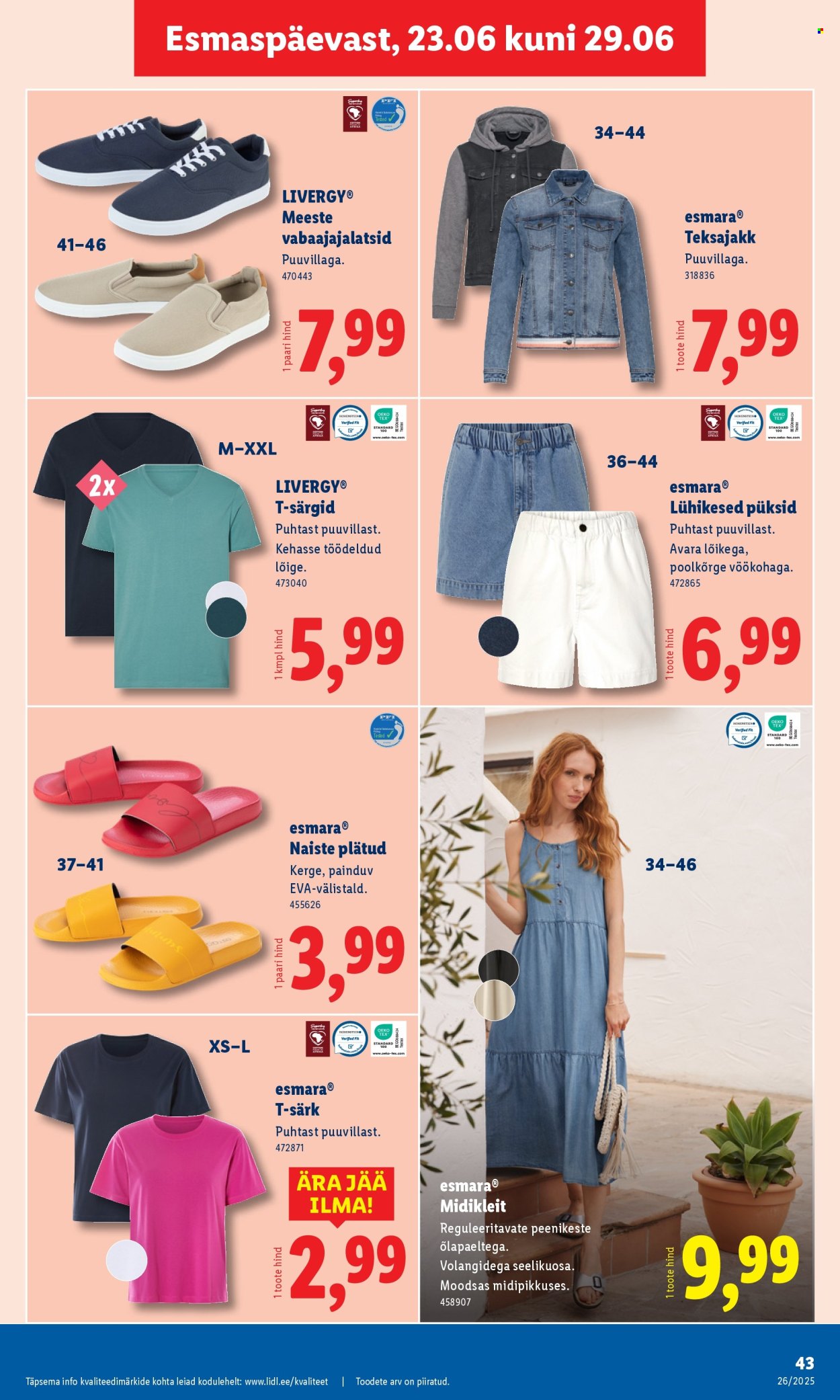 Lidl kliendileht - Tööstuskaupade pakkumised (23.06 - 29.06.2025)