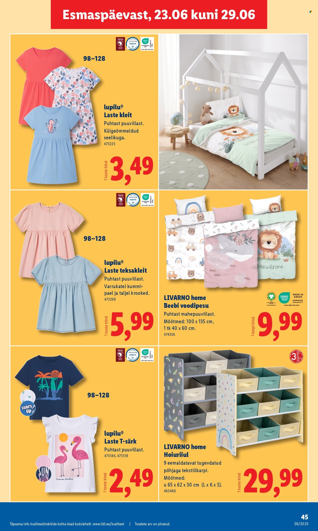 Lidl kliendileht - Tööstuskaupade pakkumised (23.06 - 29.06.2025)