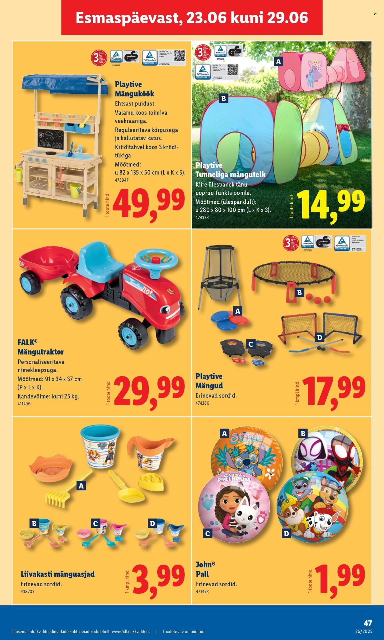 Lidl kliendileht - Tööstuskaupade pakkumised (23.06 - 29.06.2025)