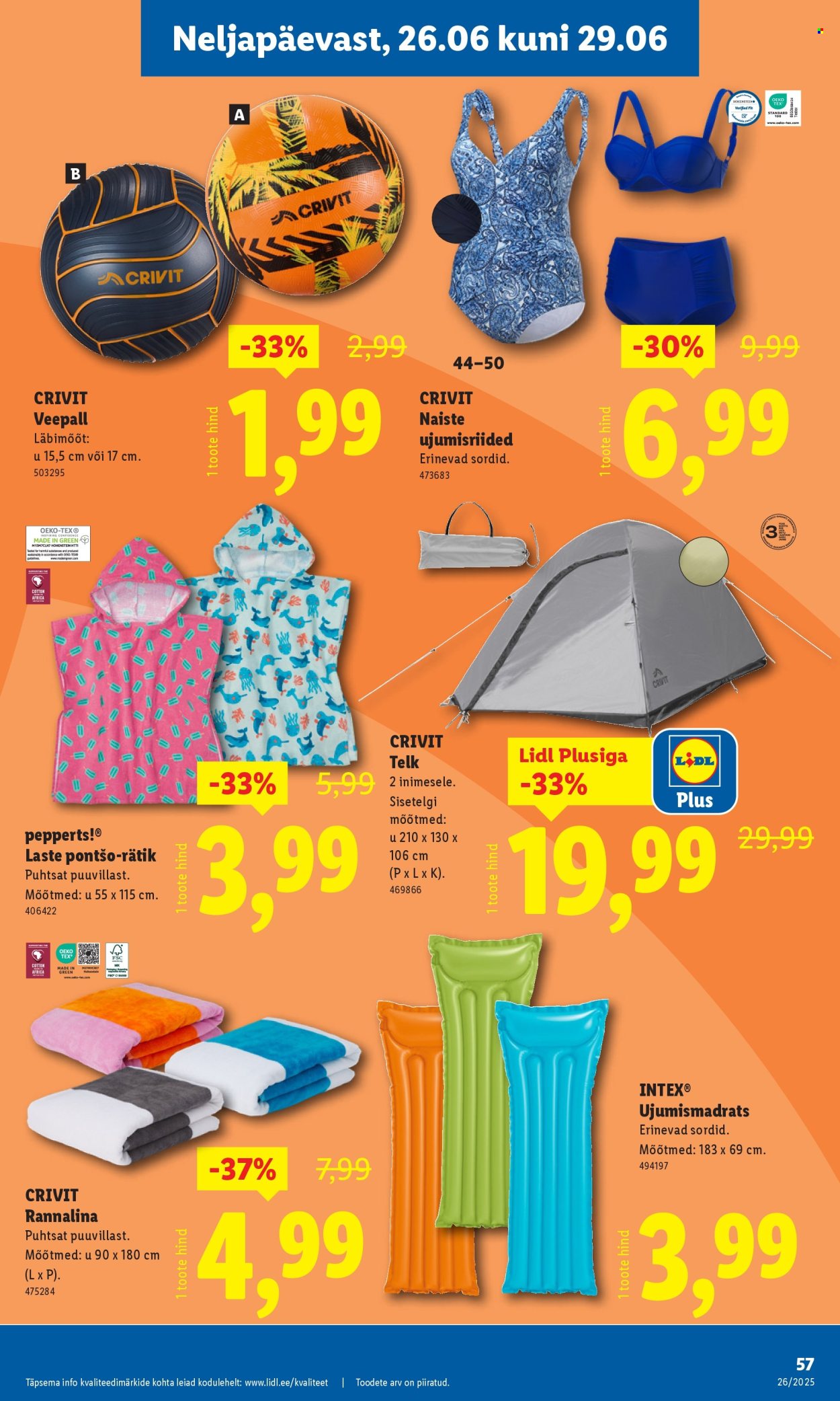 Lidl kliendileht - Tööstuskaupade pakkumised (23.06 - 29.06.2025)