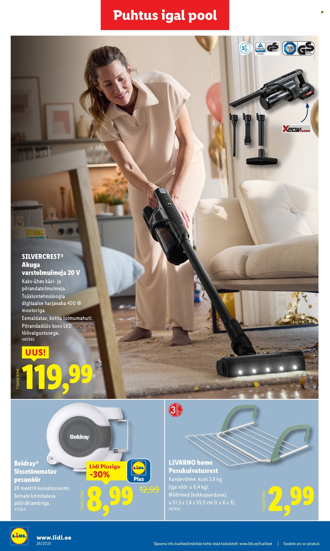 Lidl kliendileht - Tööstuskaupade pakkumised (23.06 - 29.06.2025)