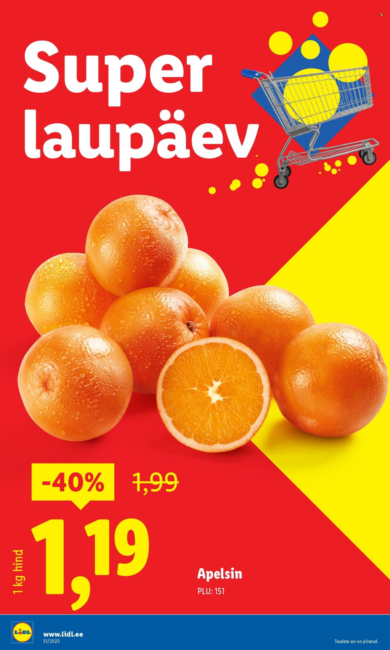 Lidl kliendileht - Nädalalõpu pakkumised (18.12 - 21.12.2025)