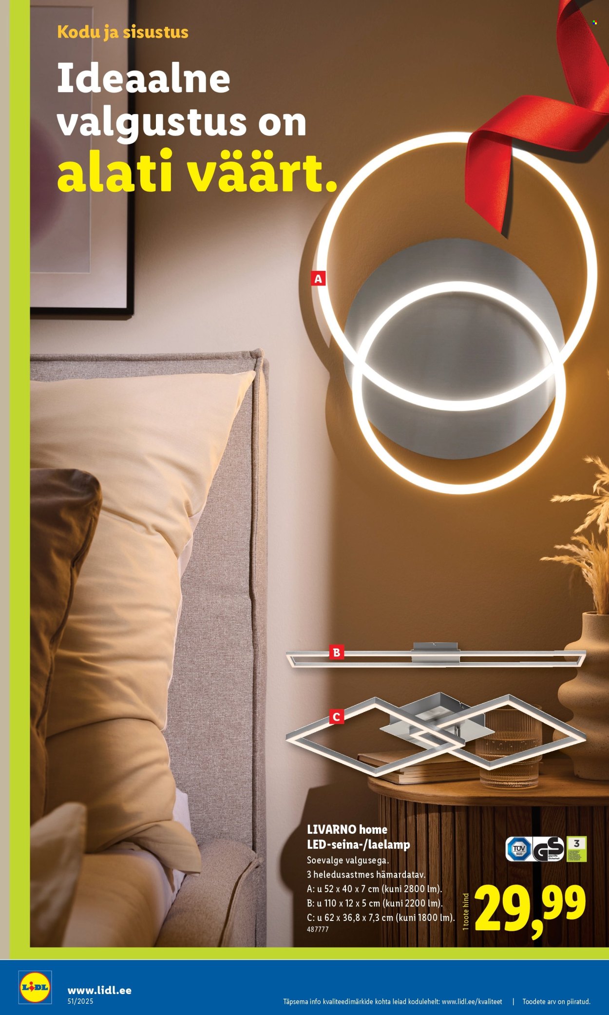 Lidl kliendileht - Nädalalõpu pakkumised (18.12 - 21.12.2025)