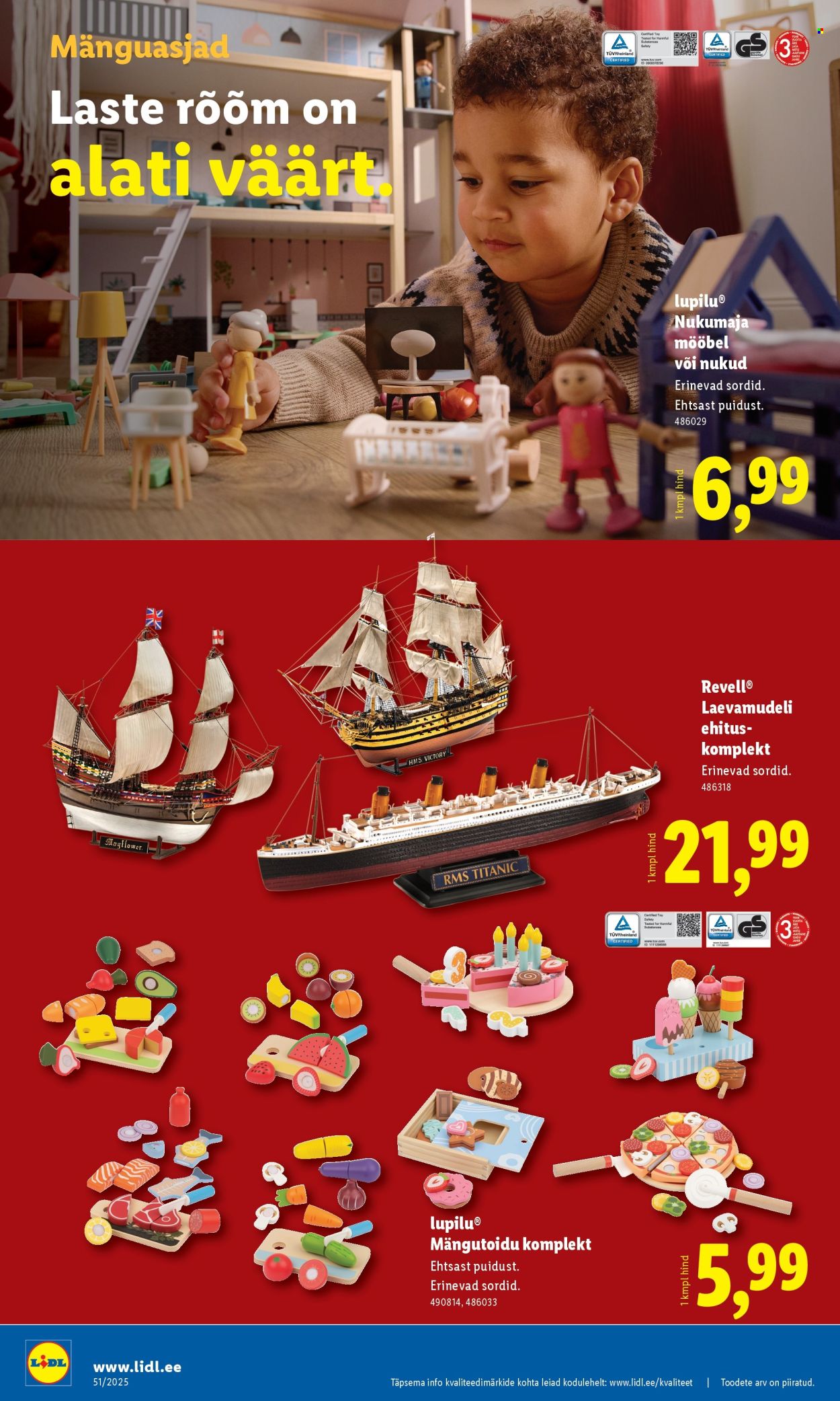 Lidl kliendileht - Nädalalõpu pakkumised (18.12 - 21.12.2025)