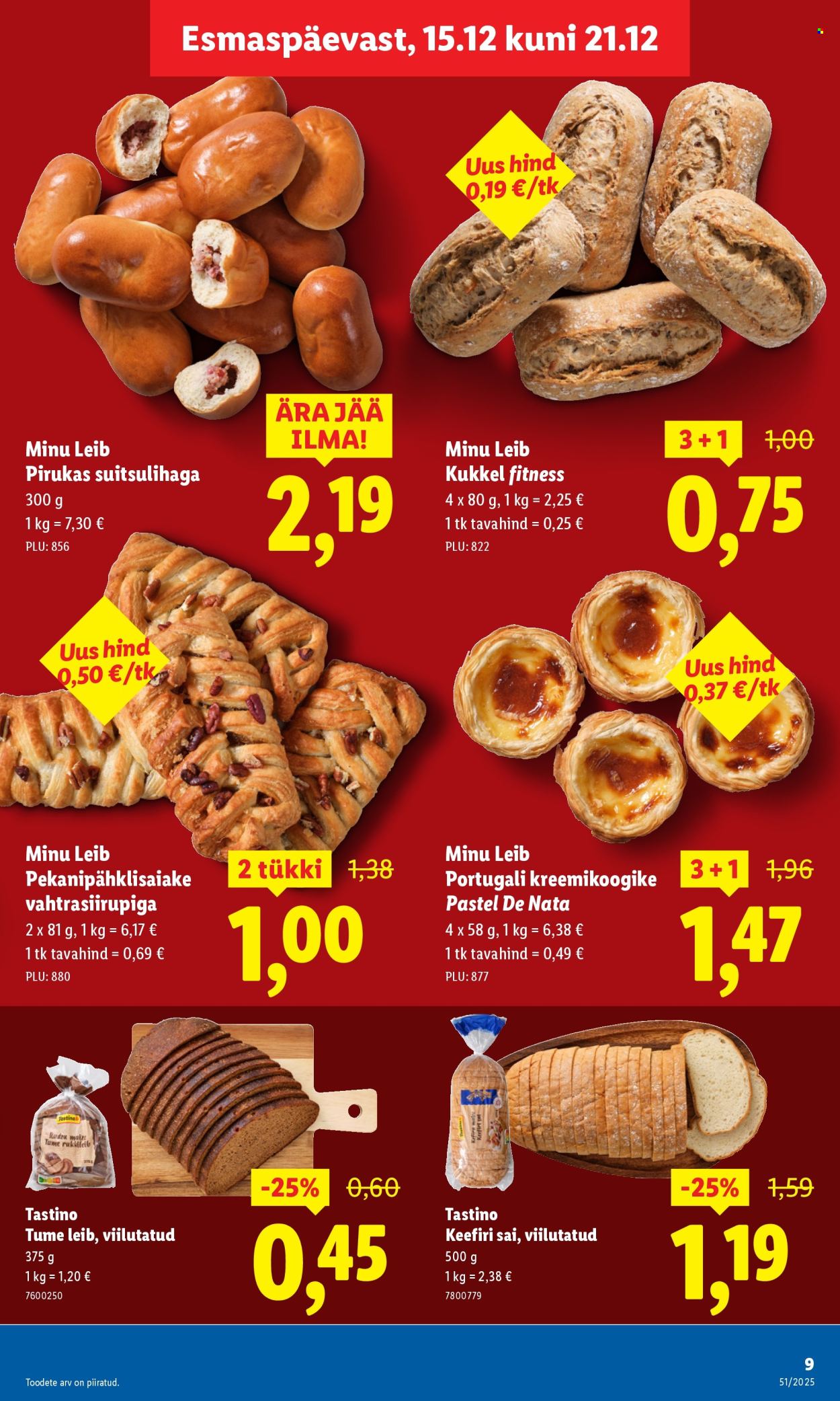 Lidl kliendileht - Nädalalõpu pakkumised (18.12 - 21.12.2025)