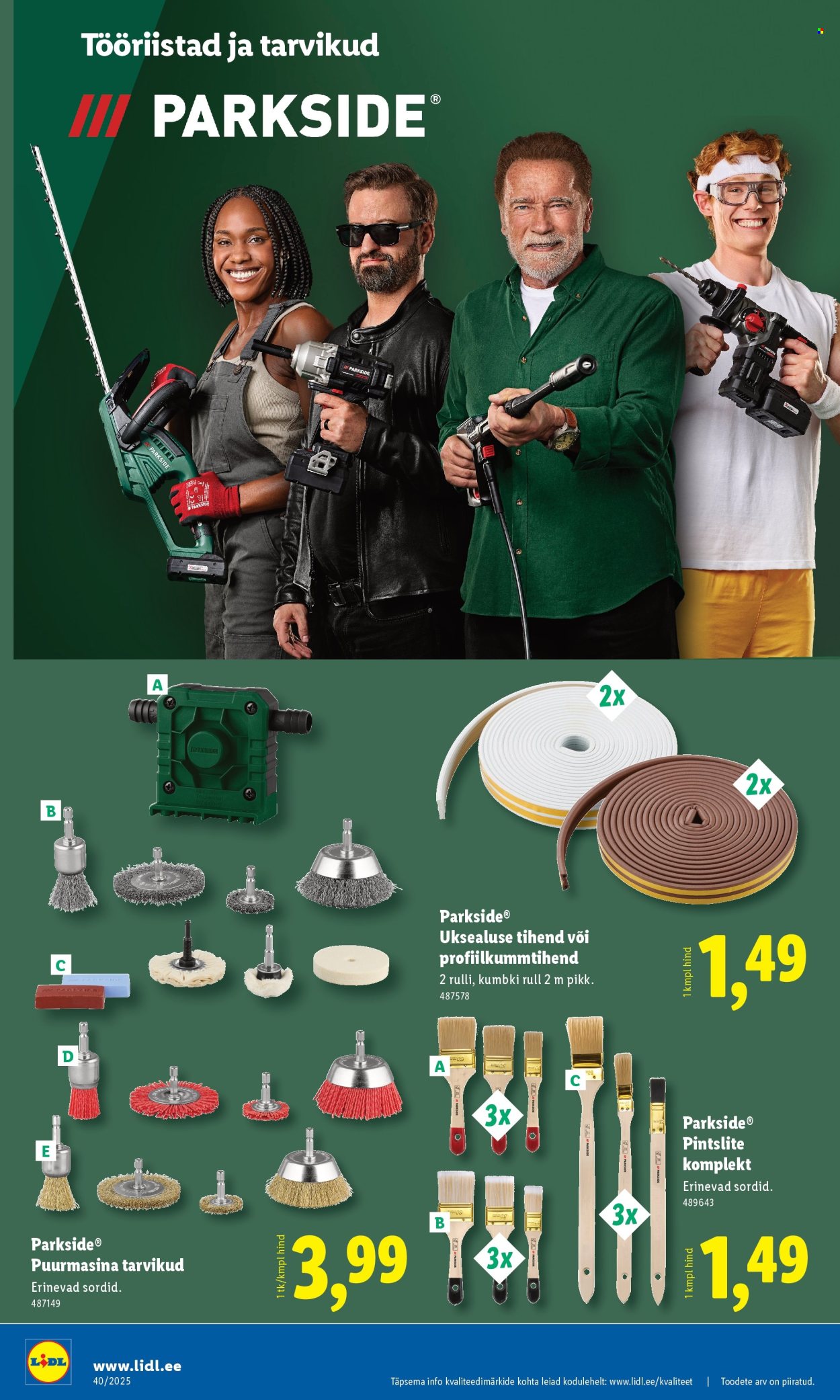Lidl kliendileht - Tööstuskaupade pakkumised (29.09 - 5.10.2025)