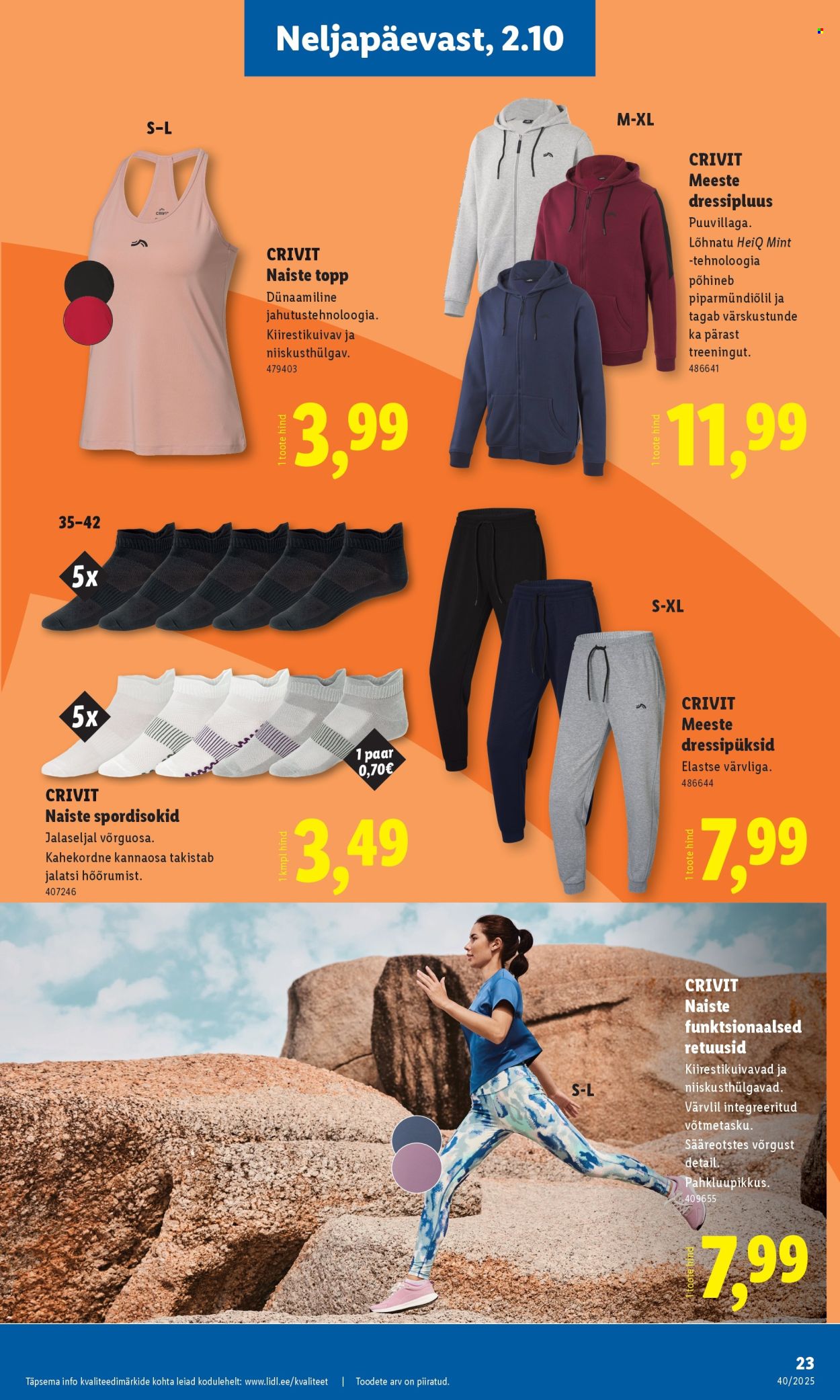 Lidl kliendileht - Tööstuskaupade pakkumised (29.09 - 5.10.2025)
