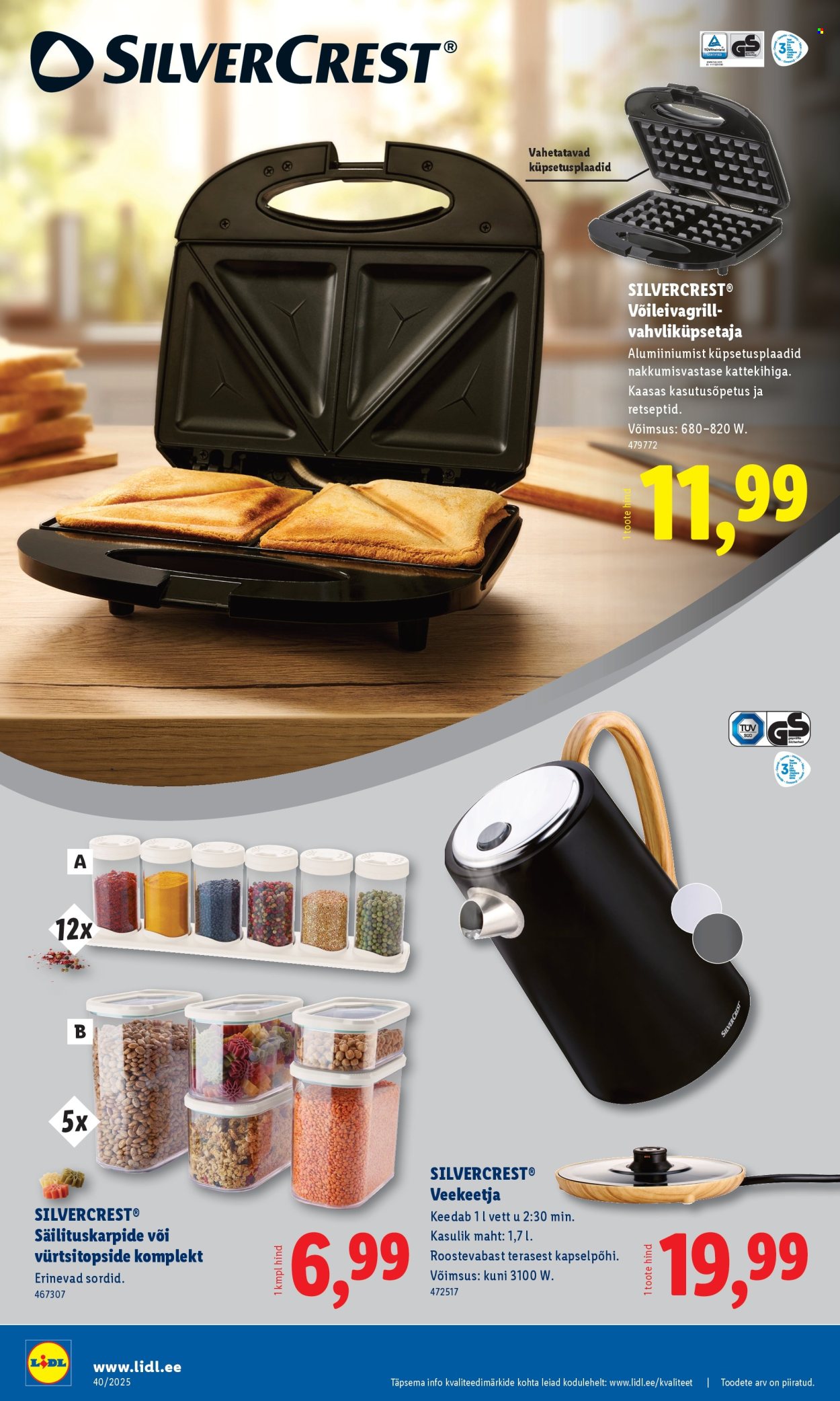 Lidl kliendileht - Tööstuskaupade pakkumised (29.09 - 5.10.2025)