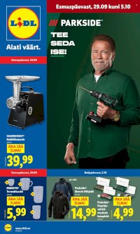 Lidl kliendileht - Tööstuskaupade pakkumised (29.09 - 5.10.2025)