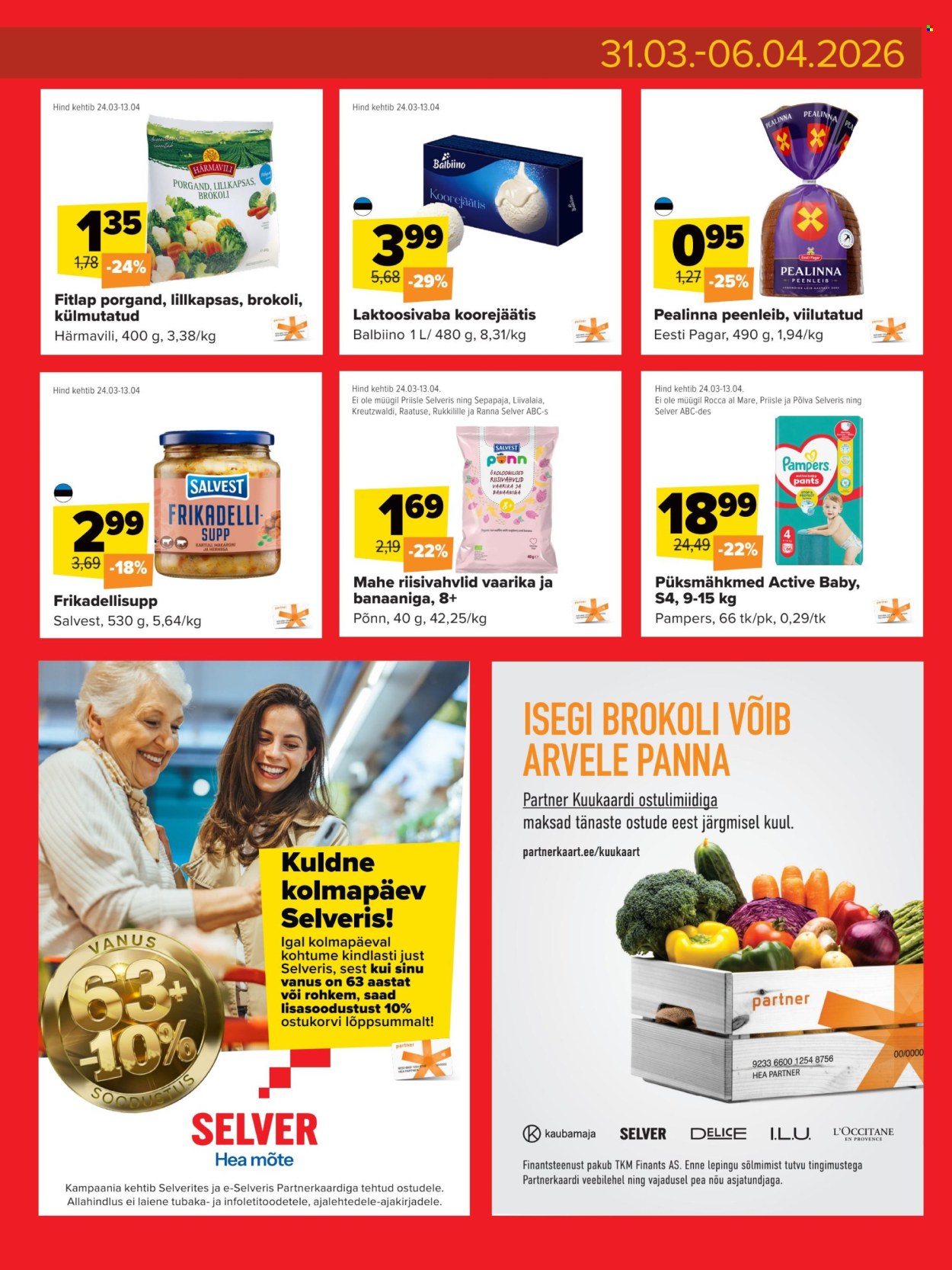 Selver kliendileht - Nädala parim hind (31.03 - 6.04.2026)