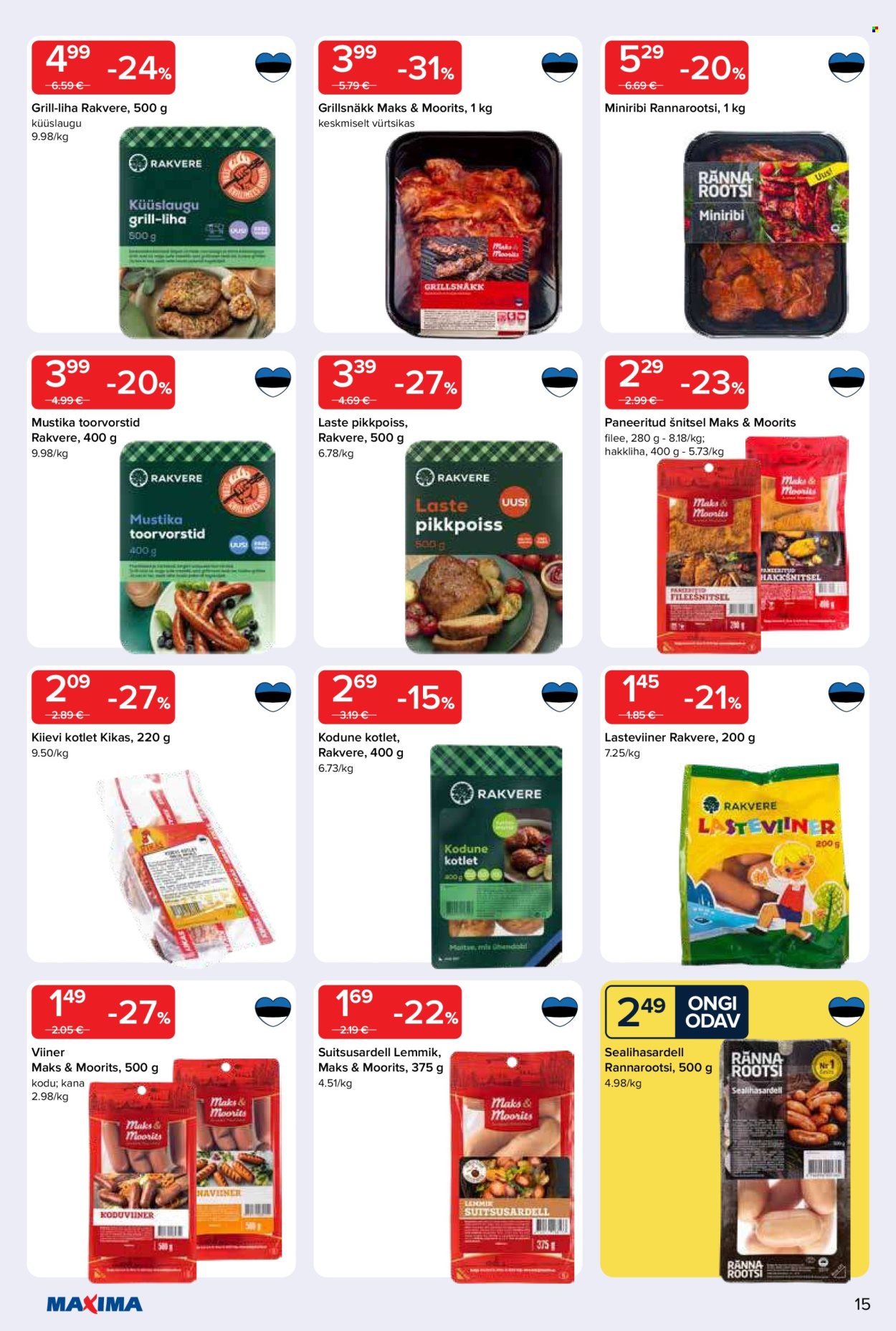 Maxima kliendileht - Maxima kliendileht (24.03 - 30.03.2026)