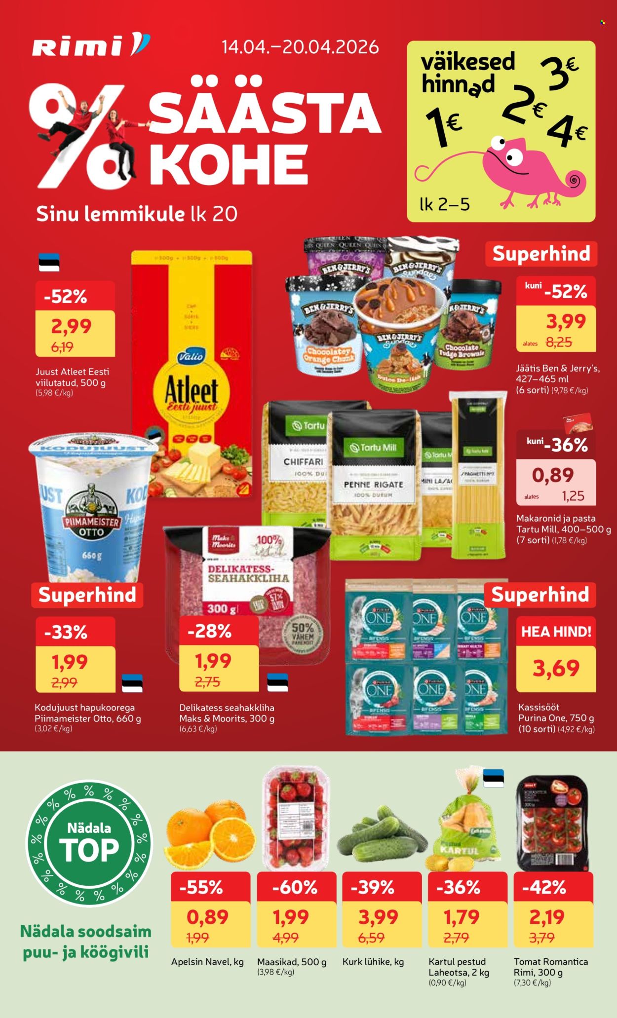 Rimi kliendileht - Kliendileht (14.04 - 20.04.2026)