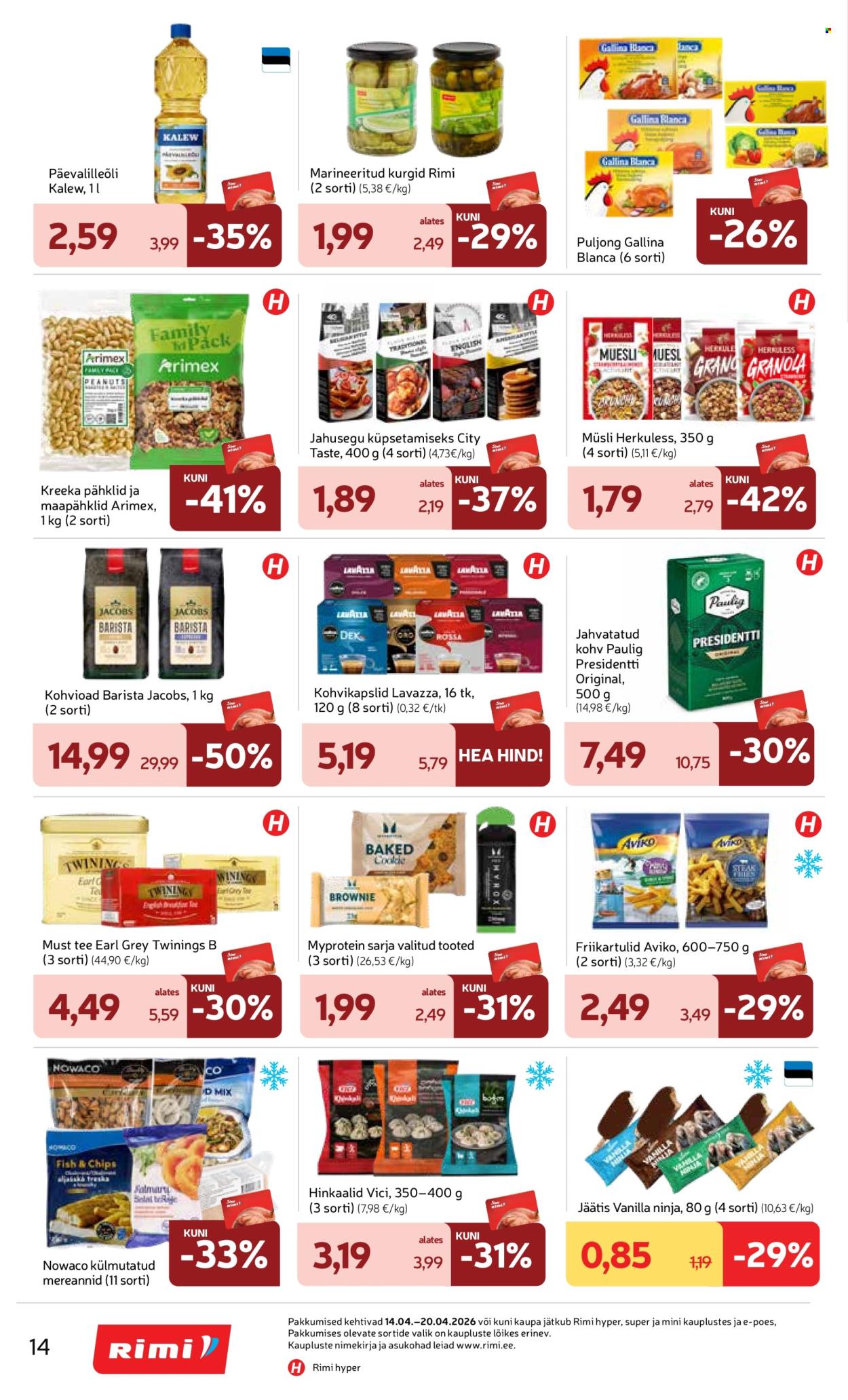 Rimi kliendileht - Kliendileht (14.04 - 20.04.2026)
