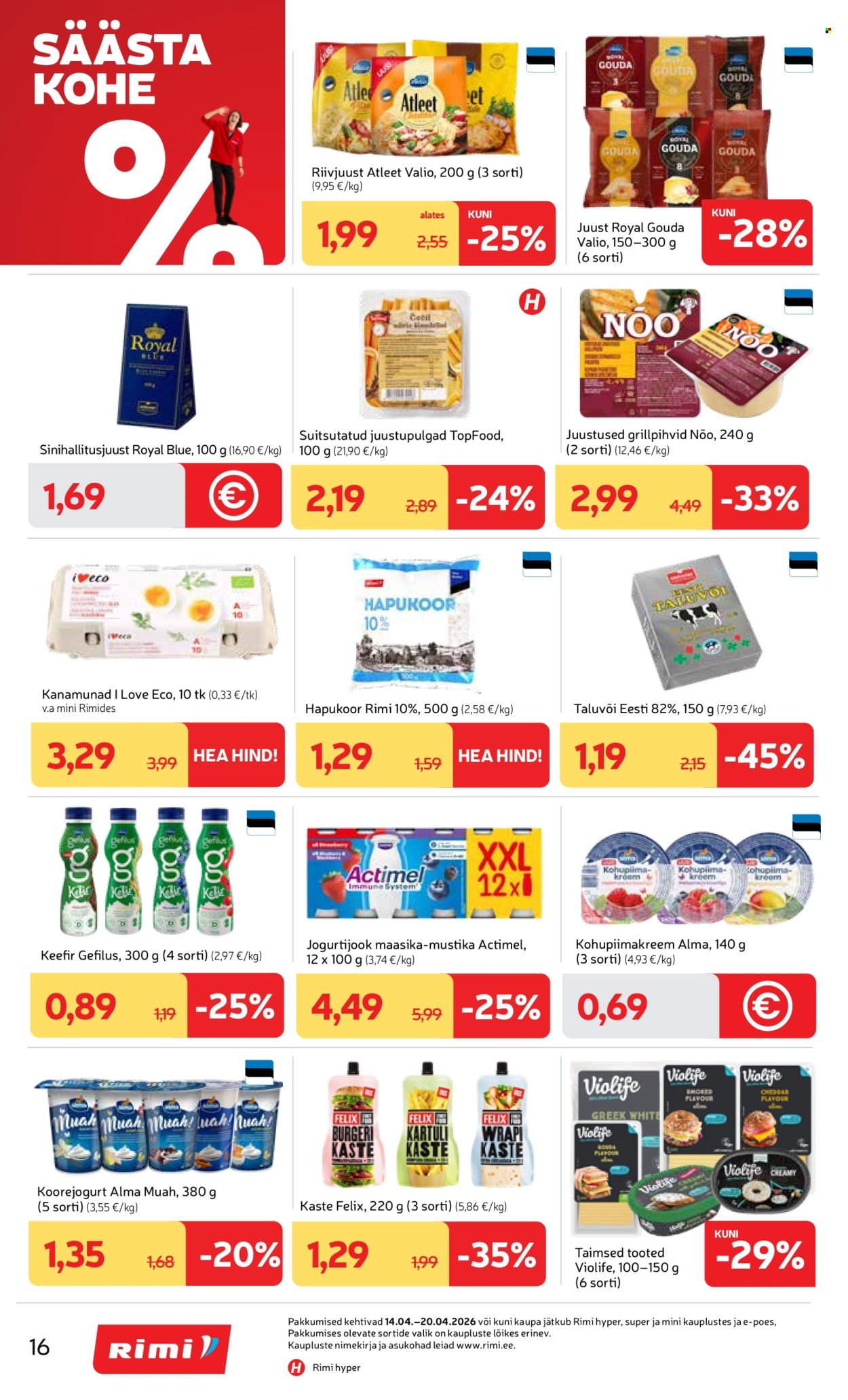 Rimi kliendileht - Kliendileht (14.04 - 20.04.2026)