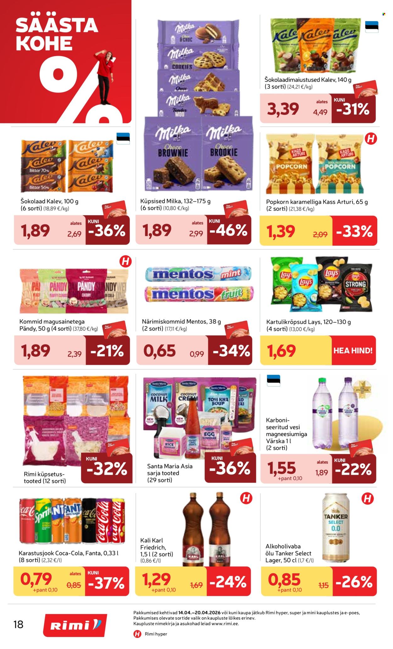 Rimi kliendileht - Kliendileht (14.04 - 20.04.2026)