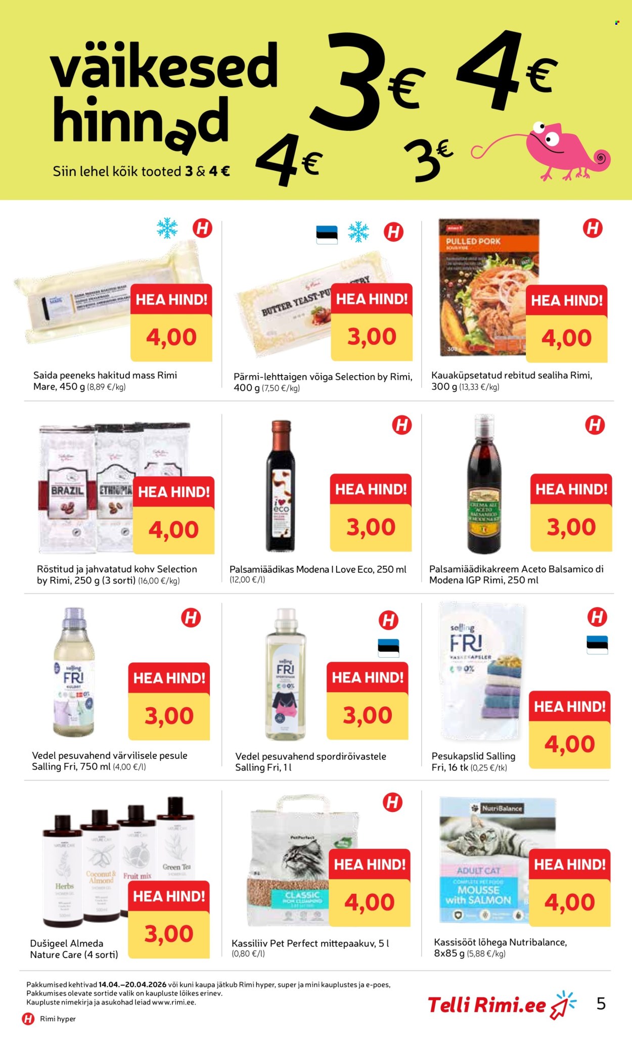 Rimi kliendileht - Kliendileht (14.04 - 20.04.2026)