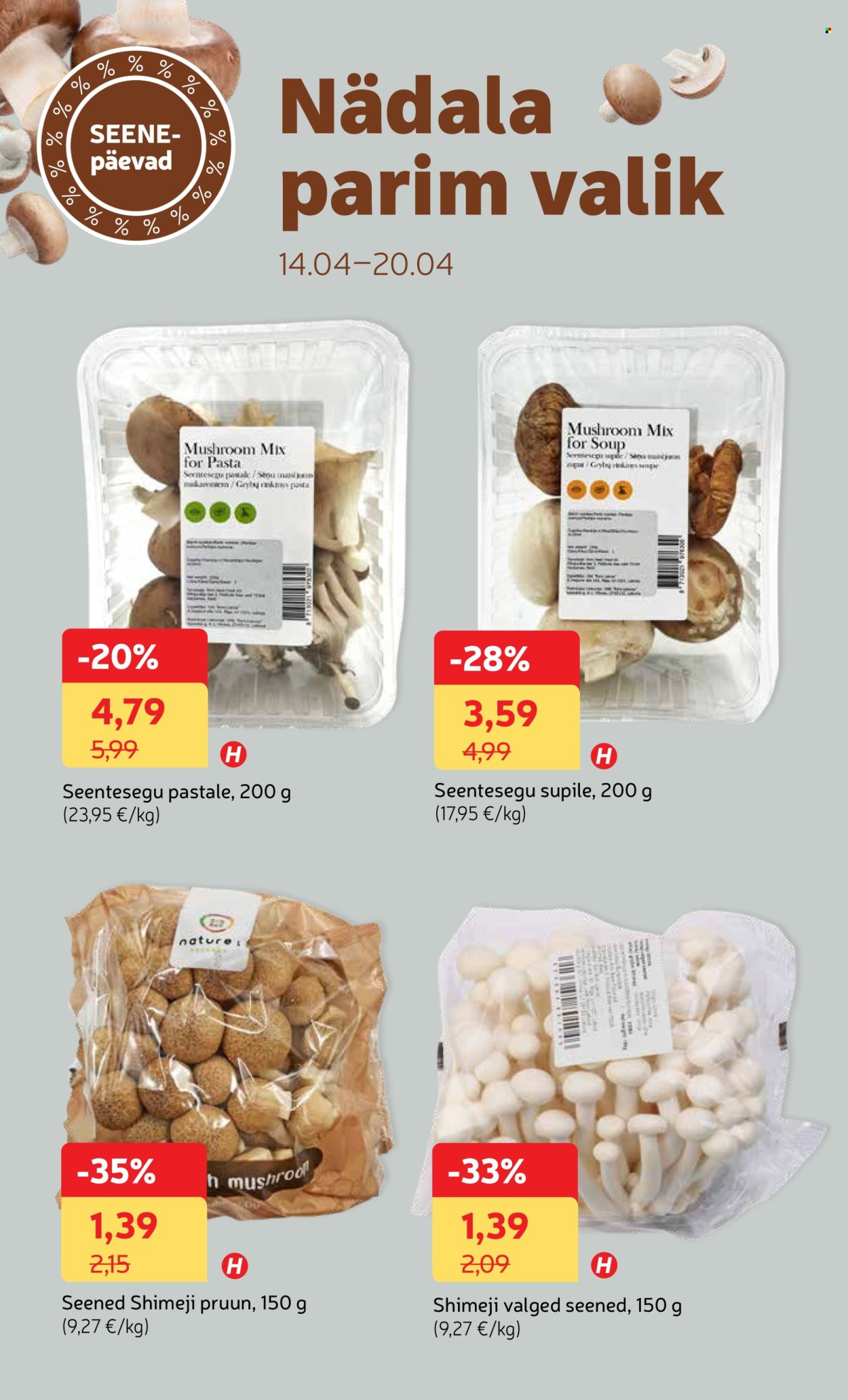 Rimi kliendileht - Kliendileht (14.04 - 20.04.2026)