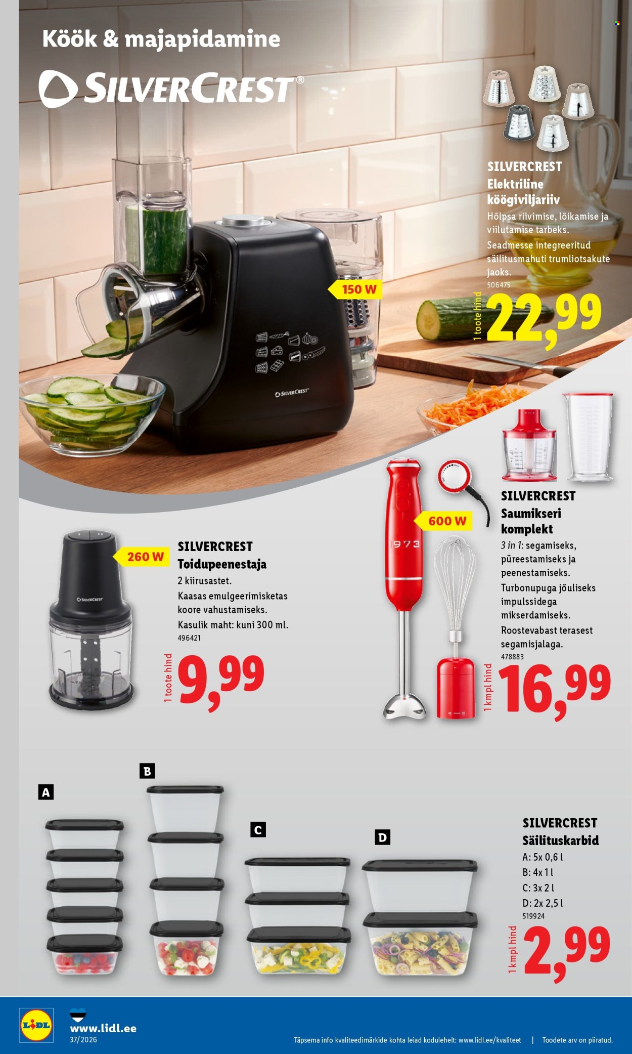 Lidl kliendileht (7.09 - 13.09.2026)