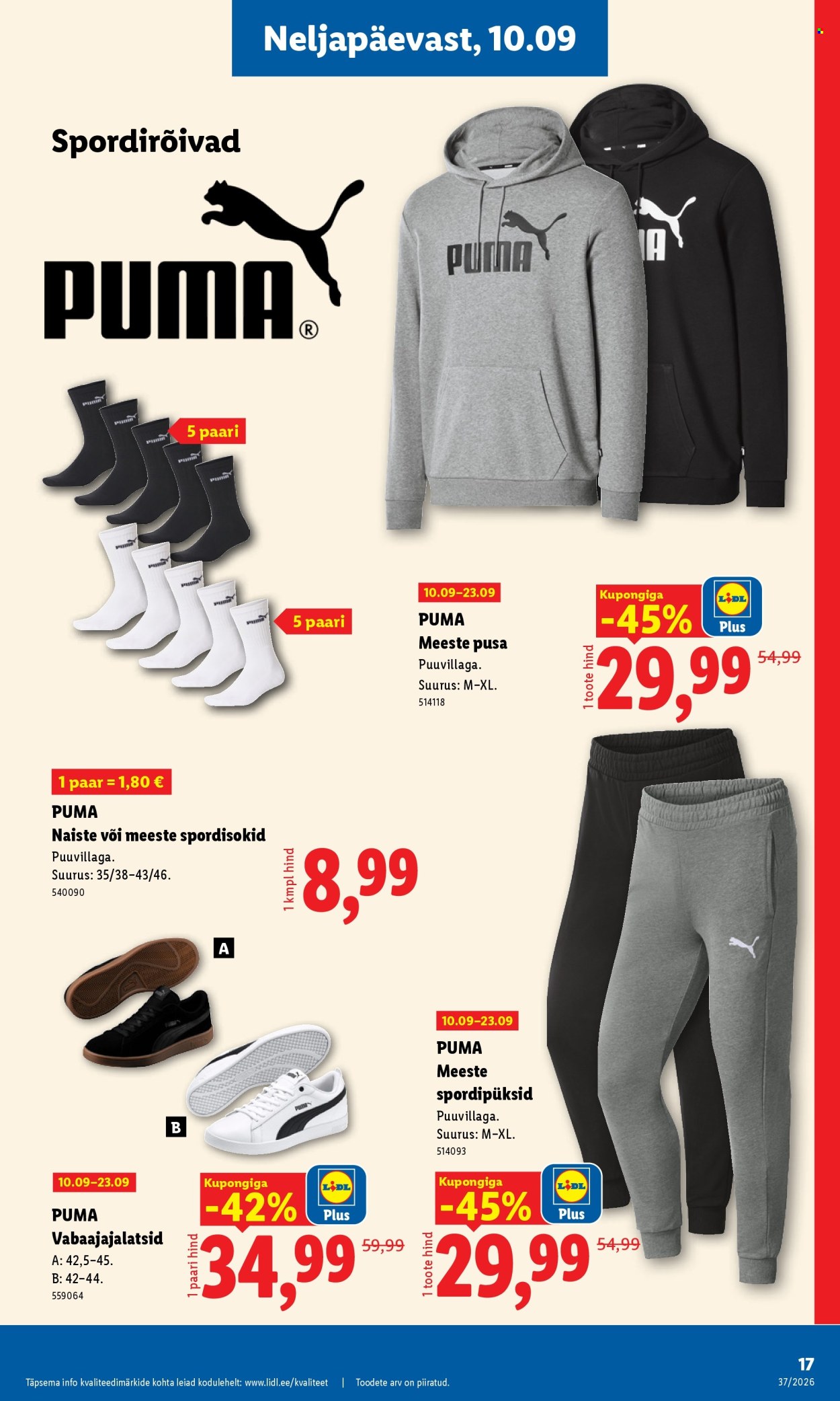 Lidl kliendileht (7.09 - 13.09.2026)