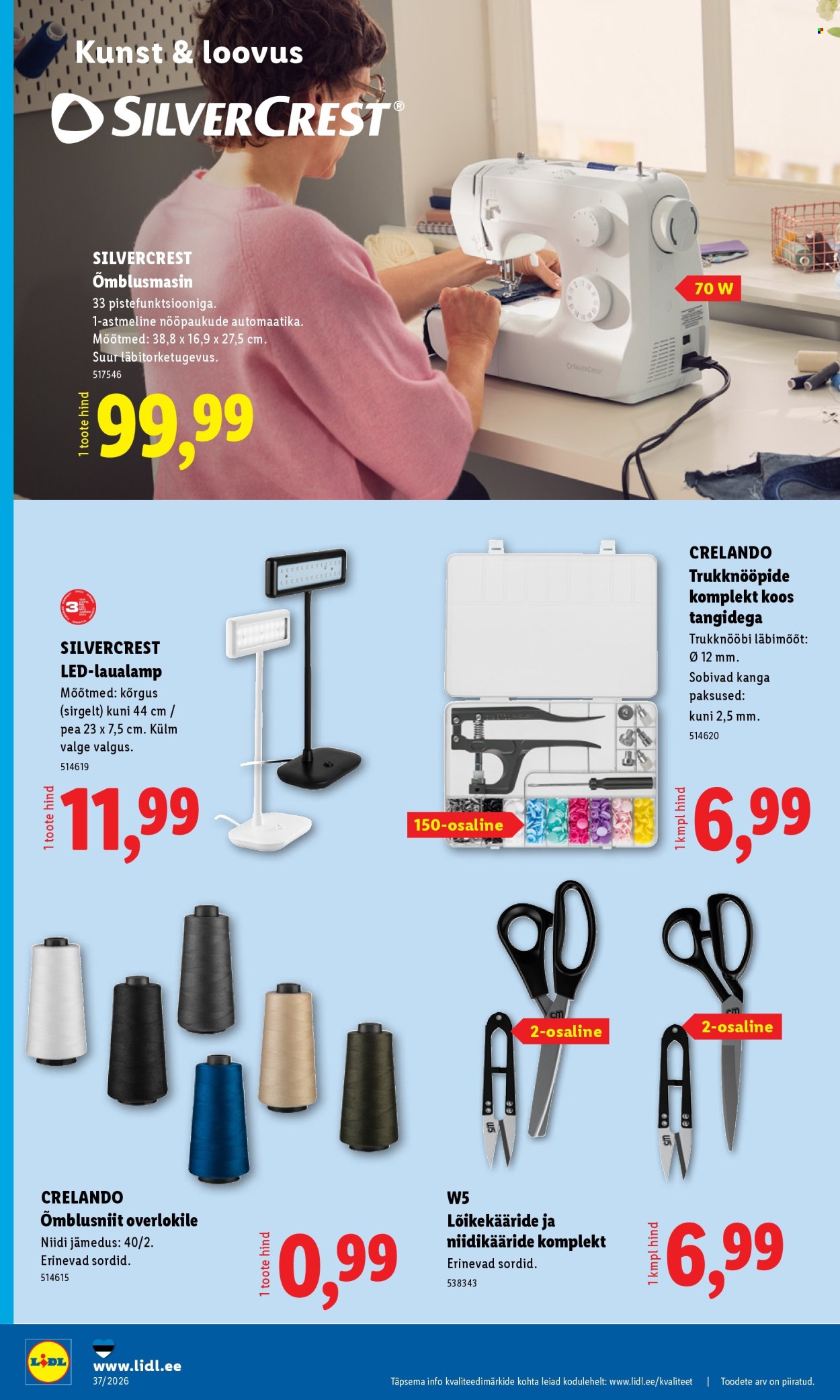 Lidl kliendileht (7.09 - 13.09.2026)