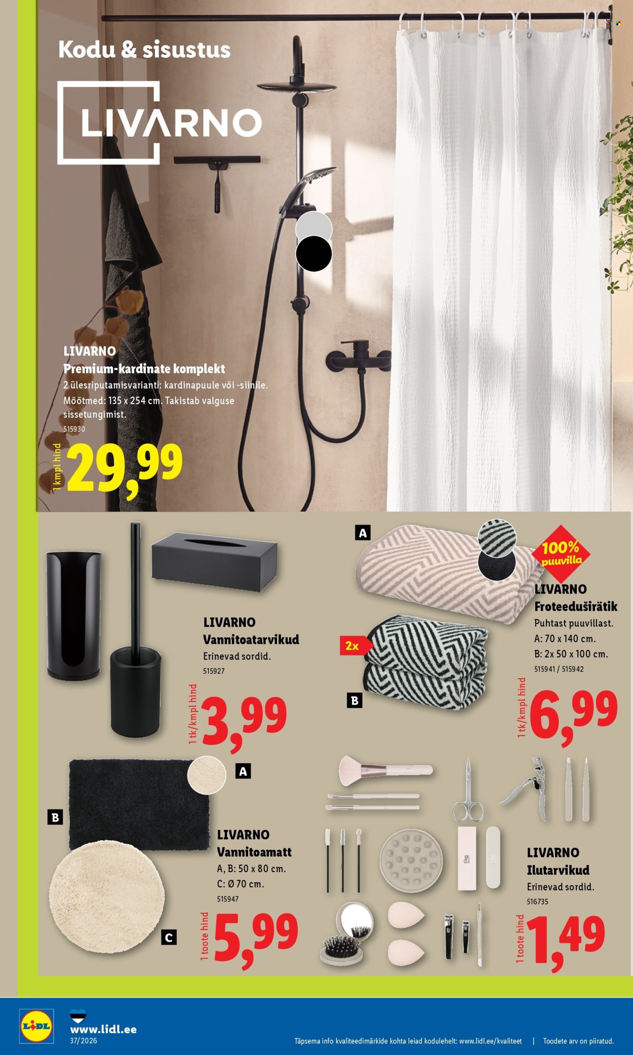 Lidl kliendileht (7.09 - 13.09.2026)