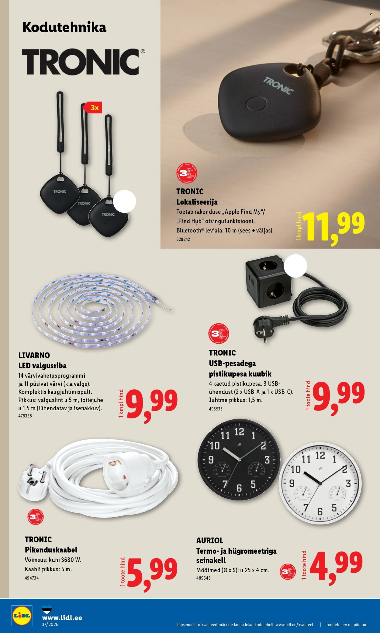 Lidl kliendileht (7.09 - 13.09.2026)