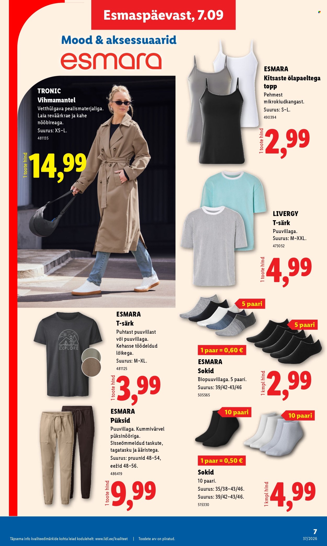 Lidl kliendileht (7.09 - 13.09.2026)