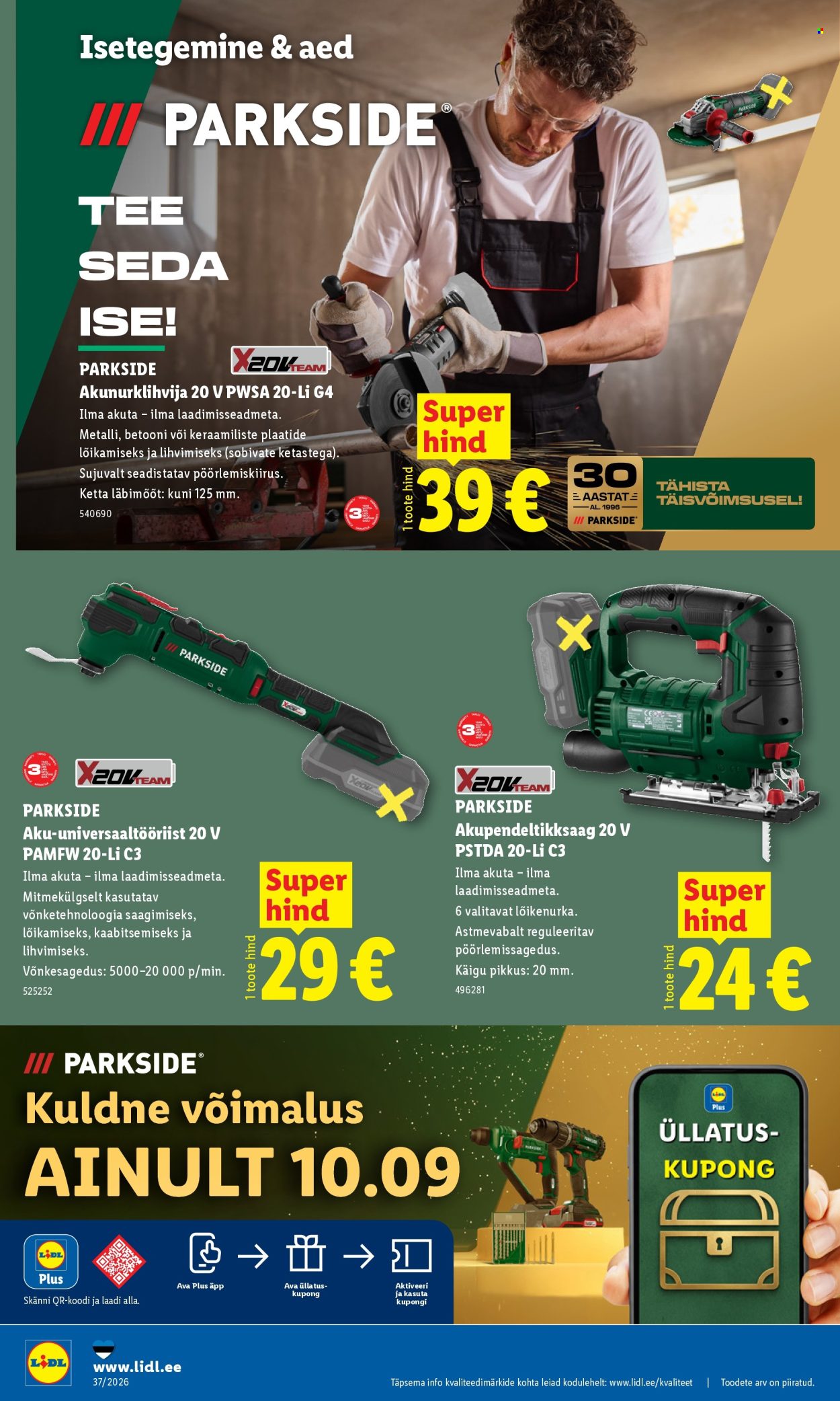 Lidl kliendileht (7.09 - 13.09.2026)