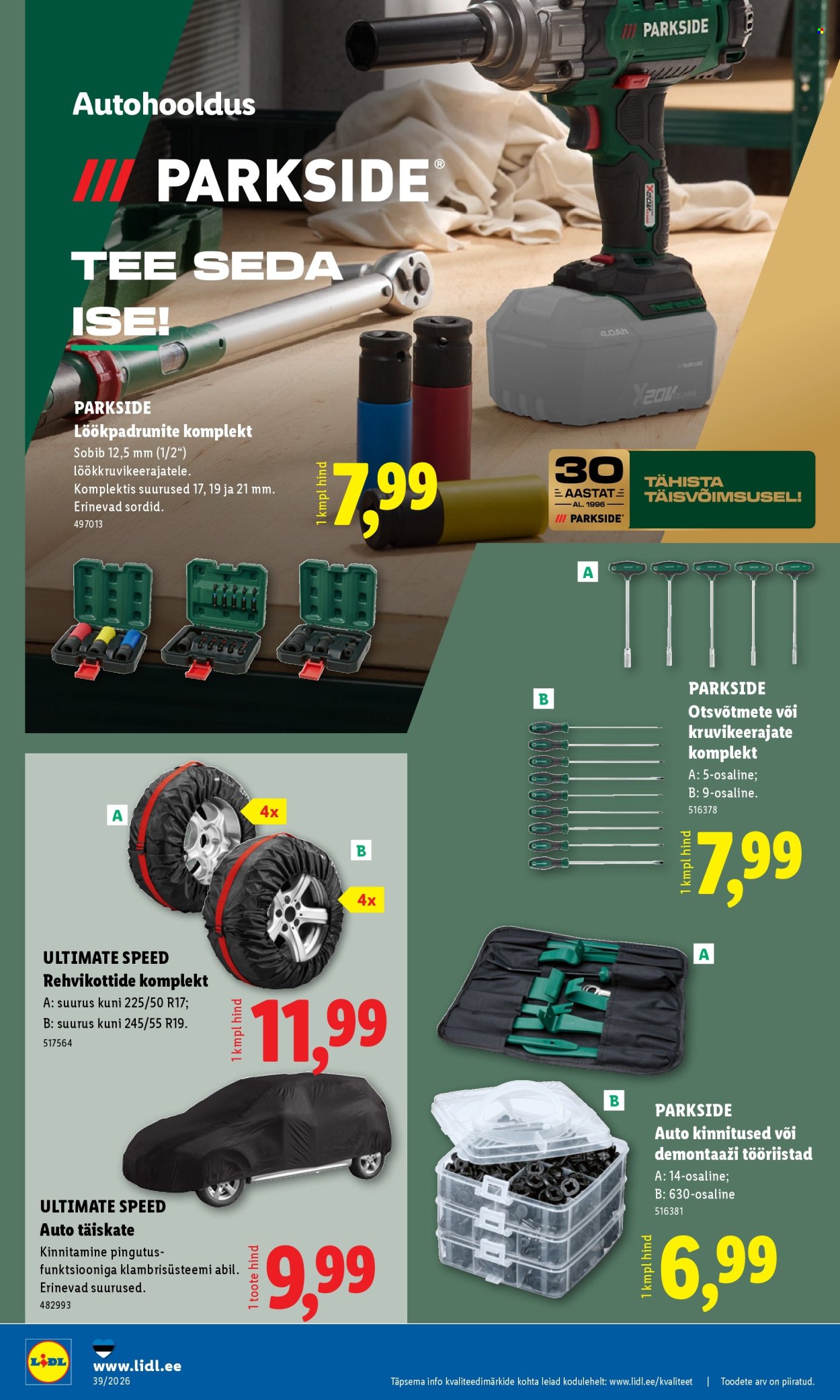 Lidl kliendileht (21.09 - 27.09.2026)