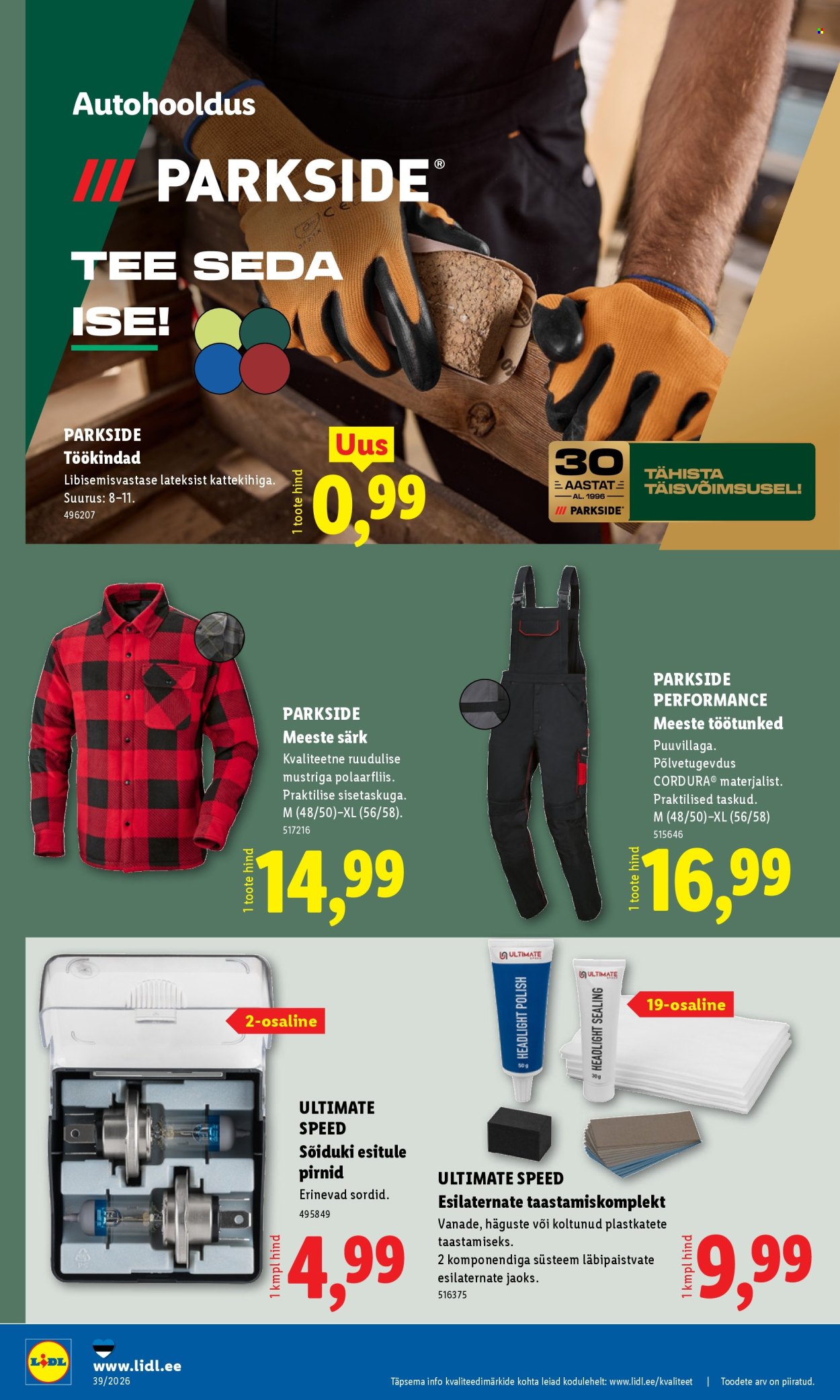 Lidl kliendileht (21.09 - 27.09.2026)