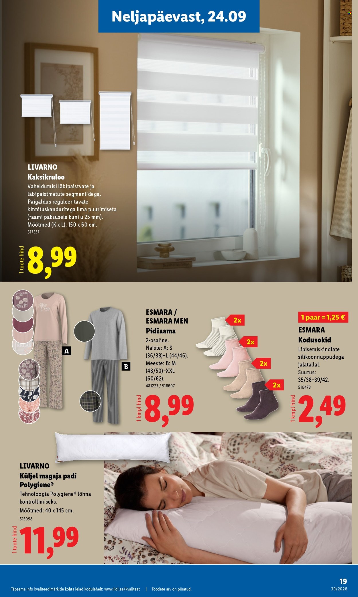 Lidl kliendileht (21.09 - 27.09.2026)