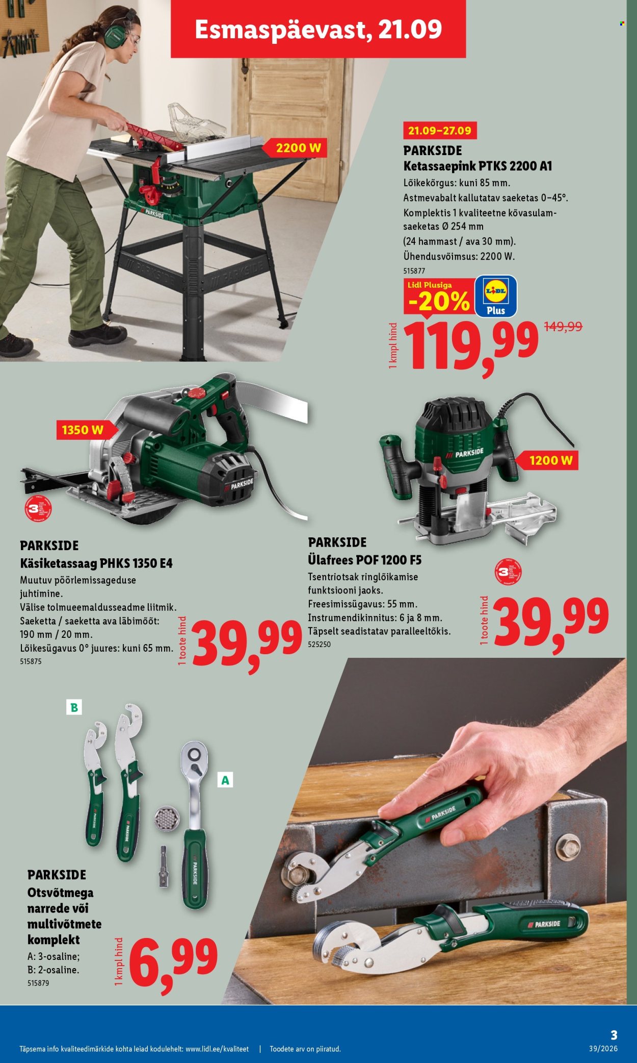 Lidl kliendileht (21.09 - 27.09.2026)