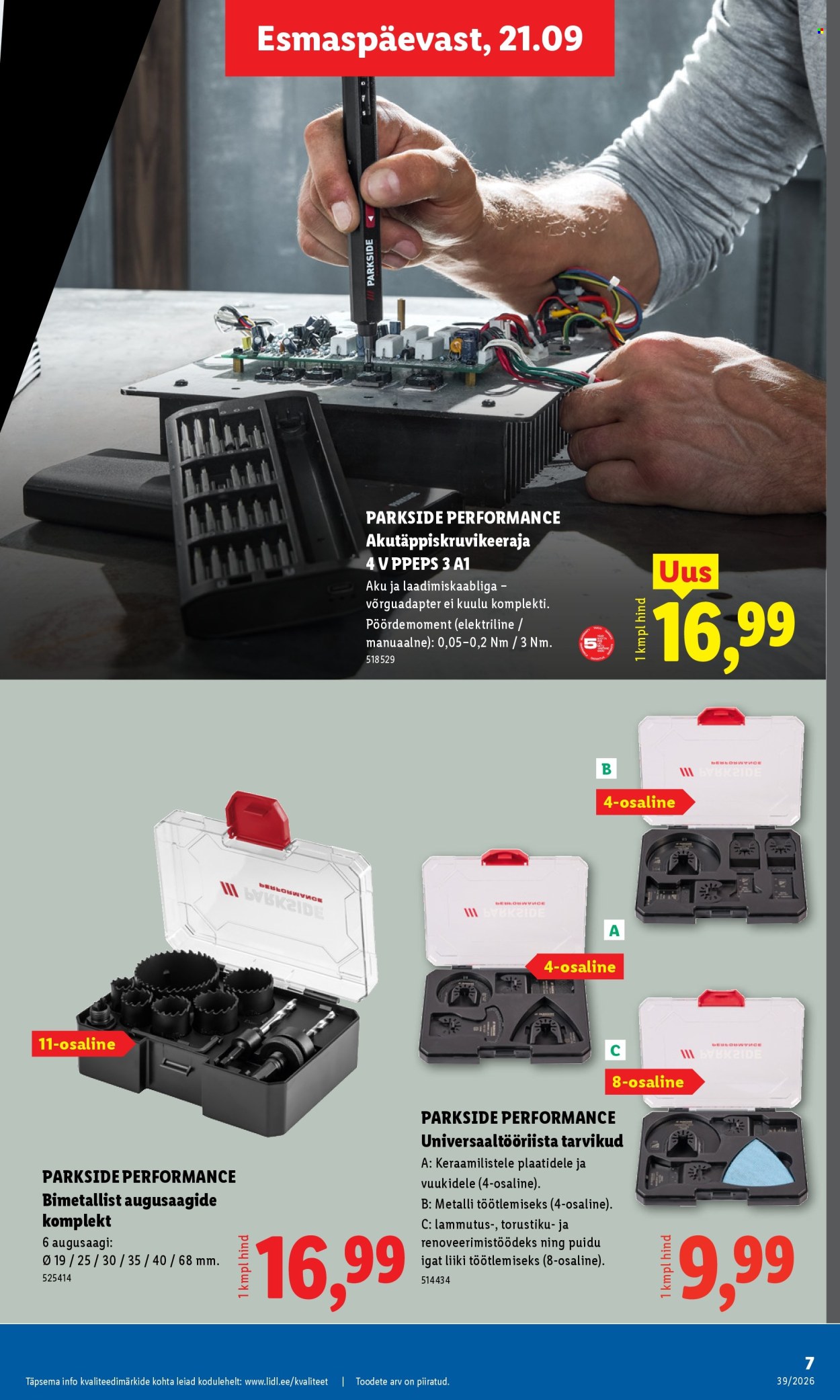 Lidl kliendileht (21.09 - 27.09.2026)