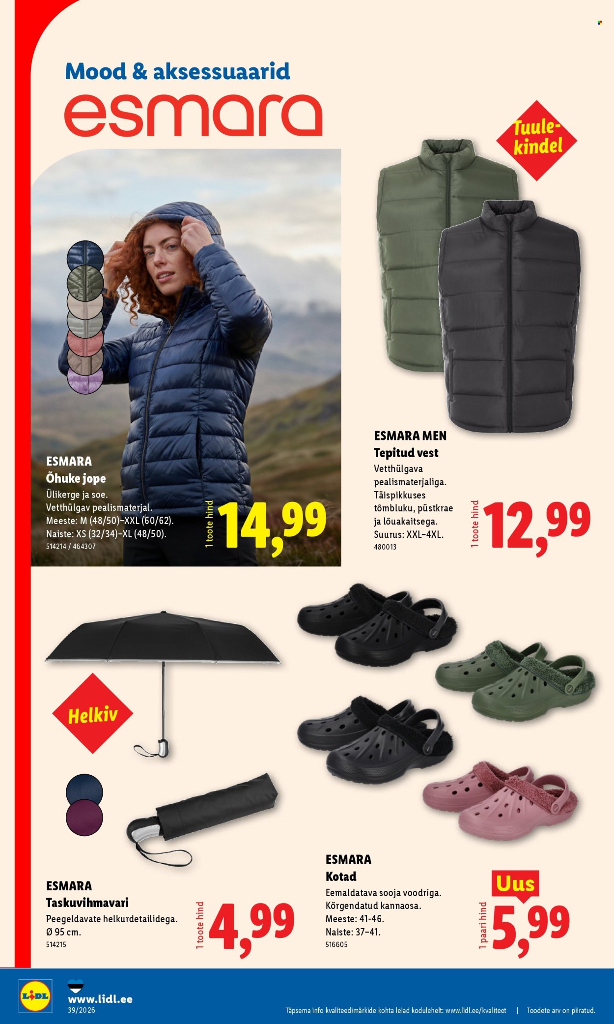 Lidl kliendileht (21.09 - 27.09.2026)