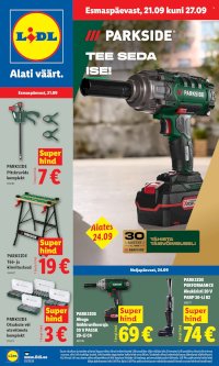Lidl kliendileht (21.09 - 27.09.2026)