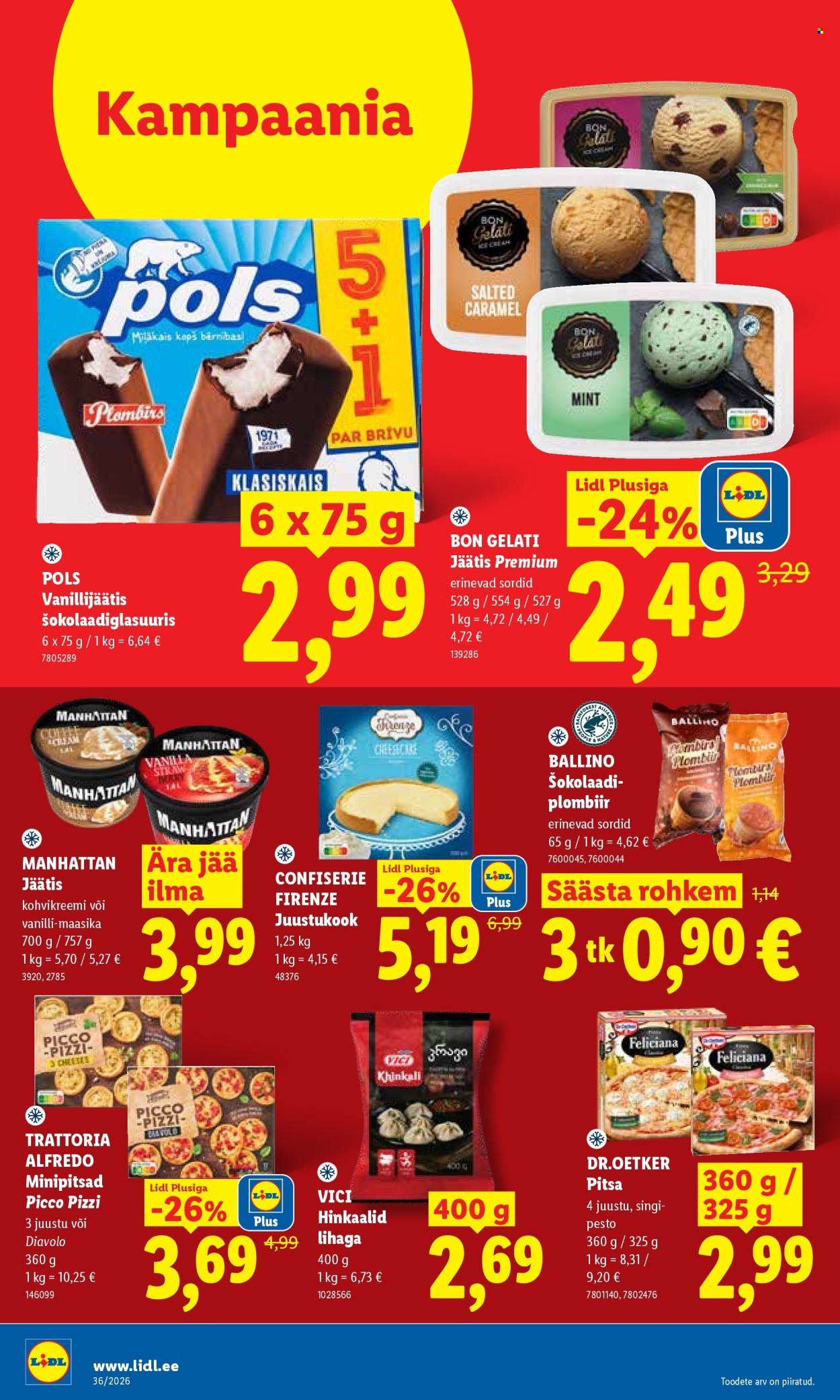Lidl kliendileht (31.08 - 6.09.2026)