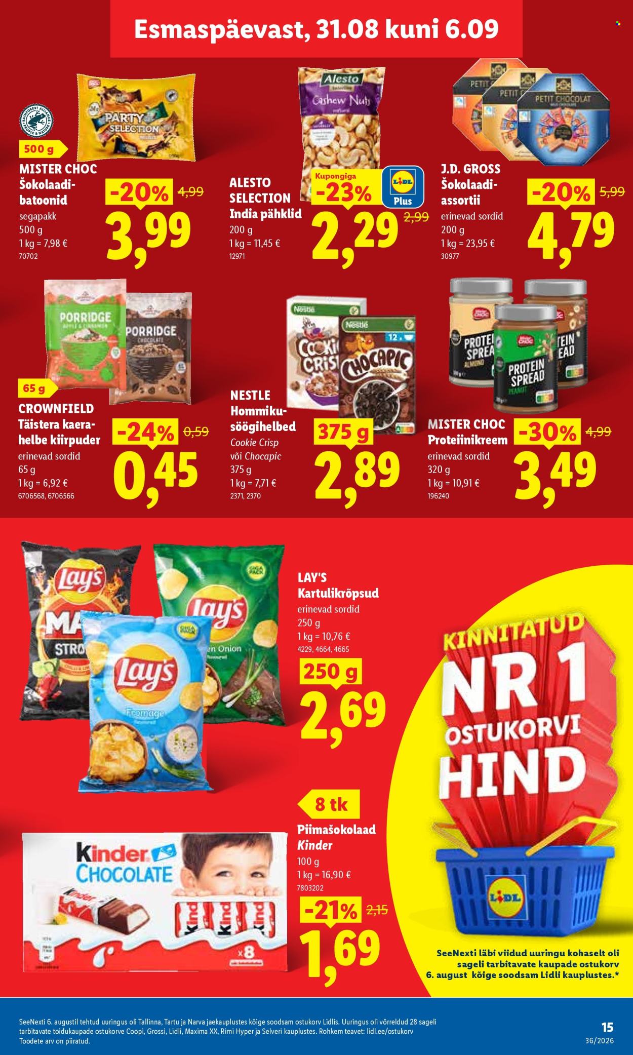 Lidl kliendileht (31.08 - 6.09.2026)