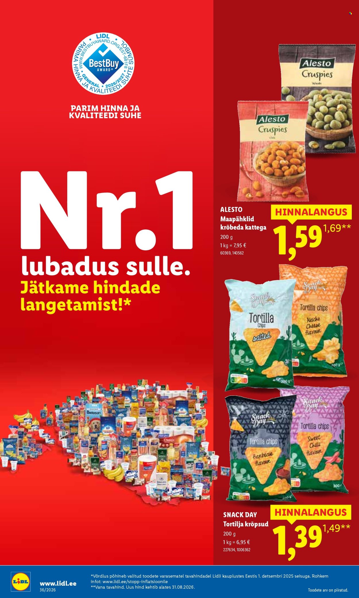 Lidl kliendileht (31.08 - 6.09.2026)