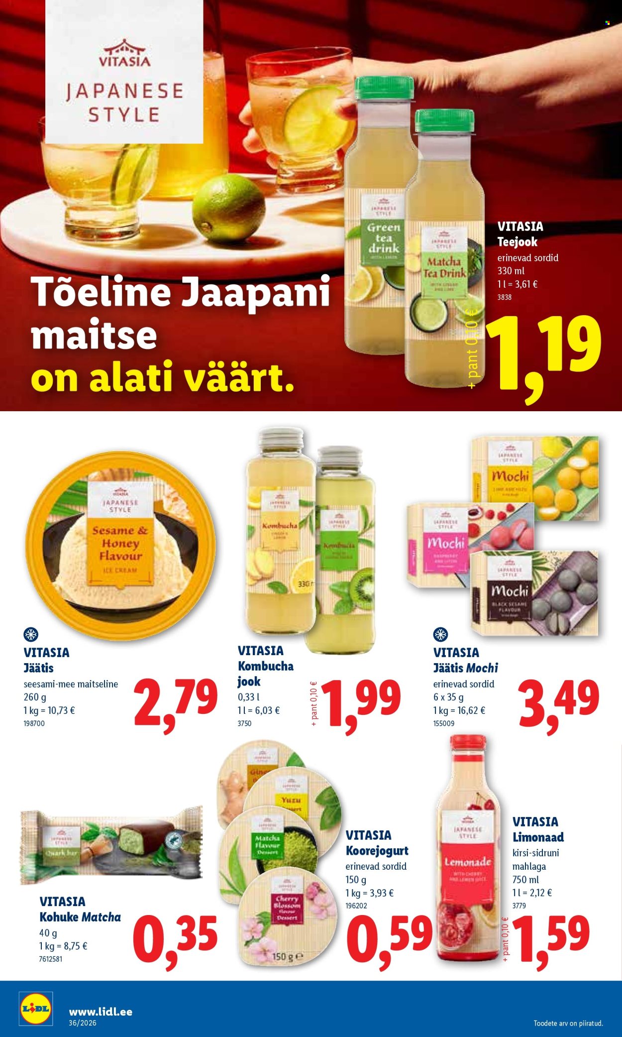 Lidl kliendileht (31.08 - 6.09.2026)
